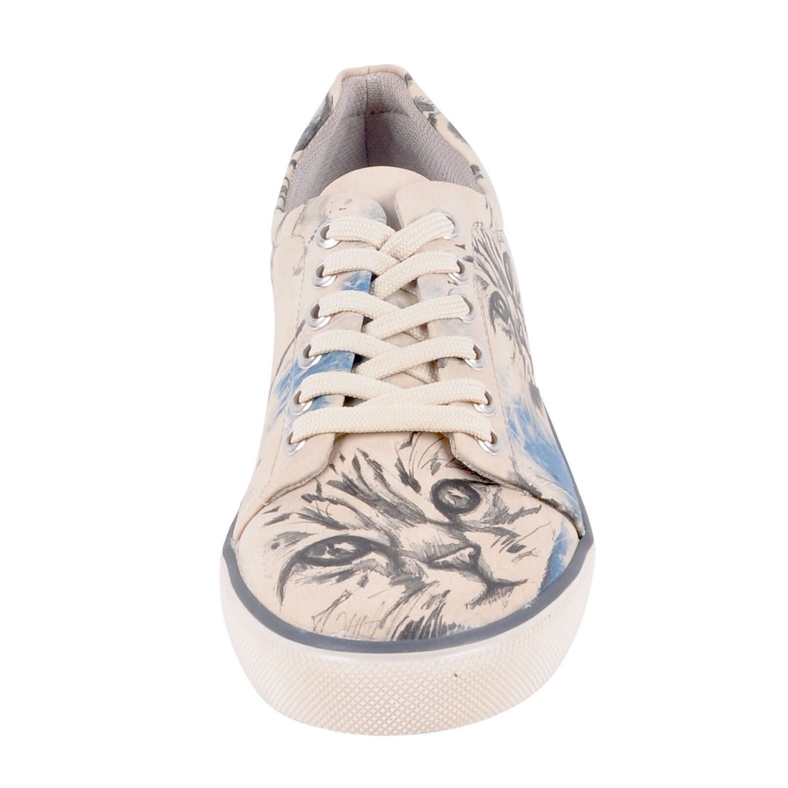 Thumbnail - DOGO Sneaker "Classic Schnürsneaker Picture Perfect Damen Sneaker" Handgefertigt
