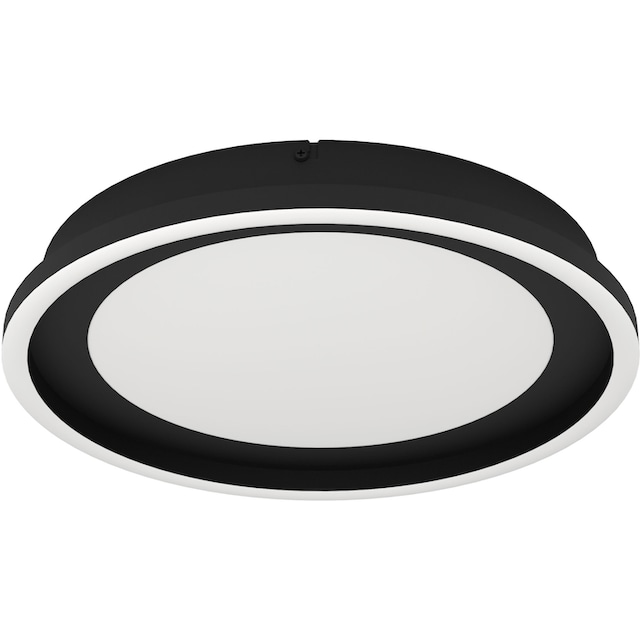 Black Friday EGLO LED-Deckenleuchte »CALAGRANO« in schwarz aus Stahl /  inkl. und inkl. LED fest integriert - 11,5 Watt und 10 Watt, Durchm. ca. 38  cm | BAUR
