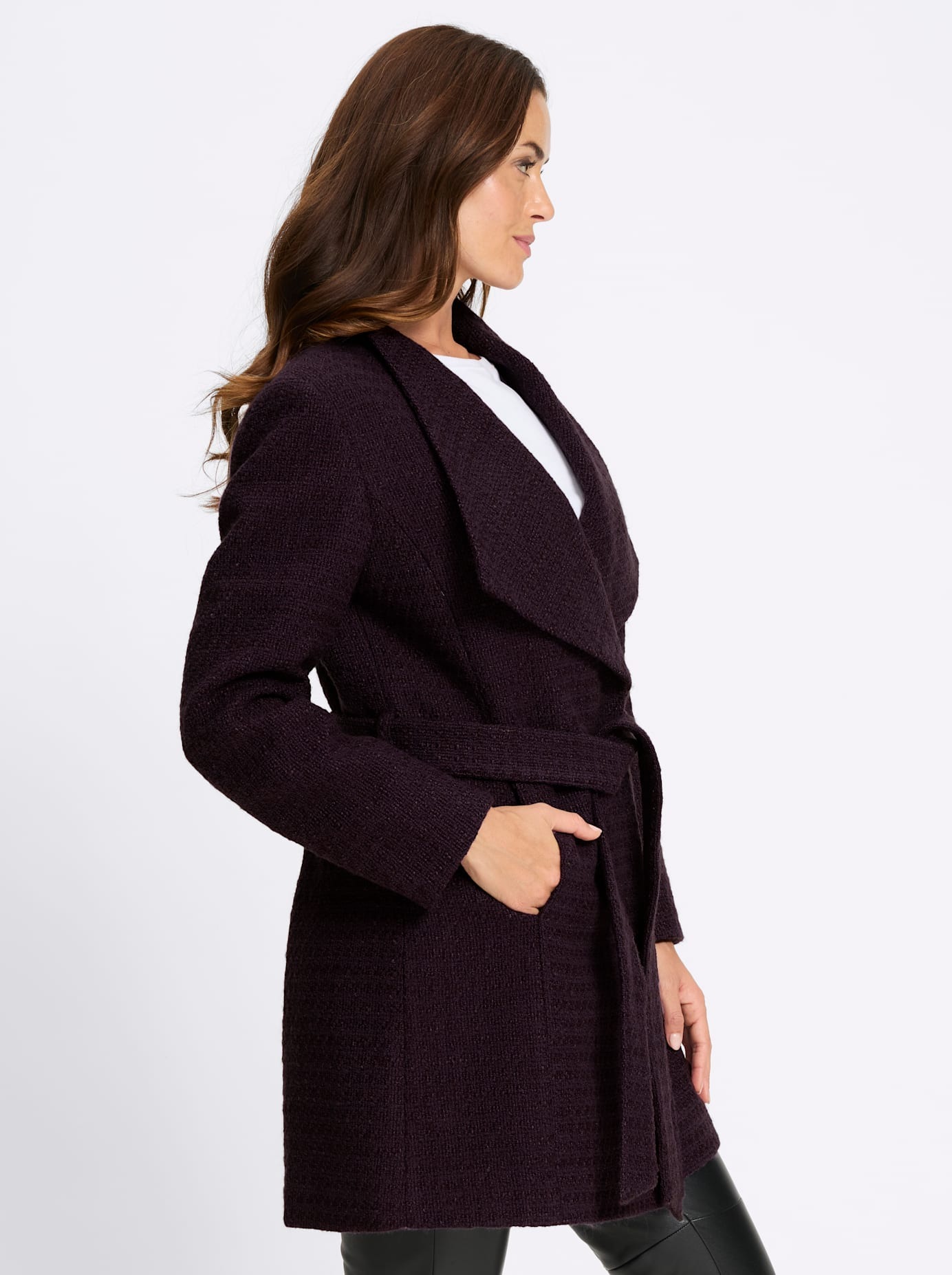 heine Wolljacke ohne Kapuze