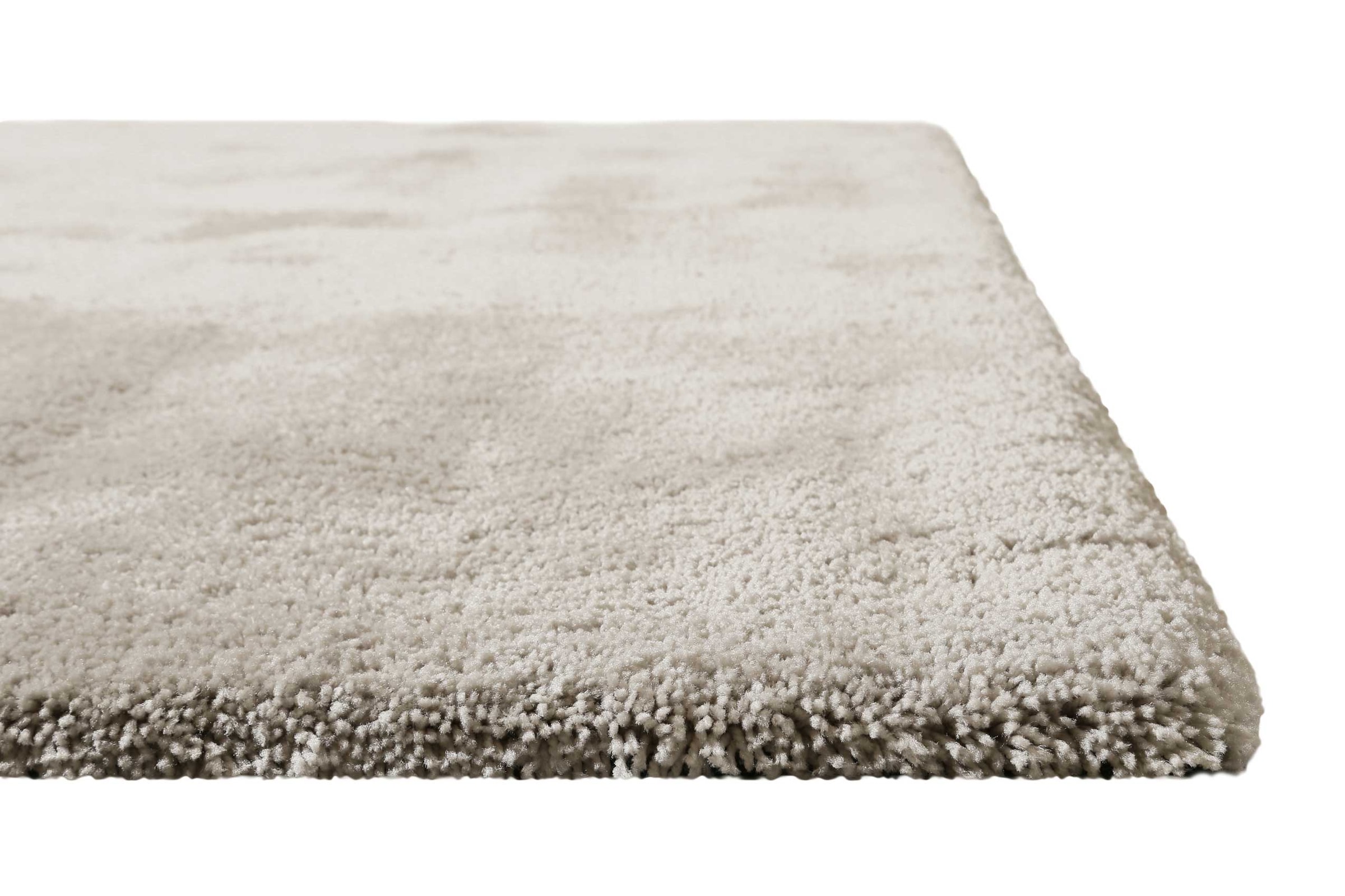 Homie Living Teppich »Pisa«, rund, 25 mm Höhe, Hochflor, Microfaser, uni, weich, Shaggy, Wohnzimmer, Schlafzimmer