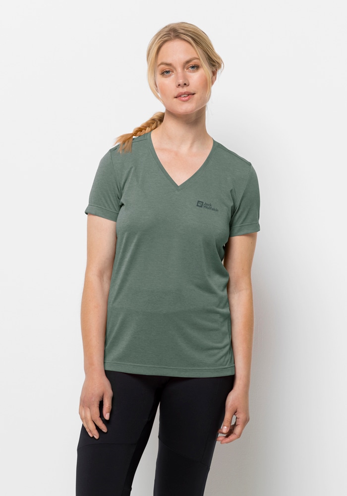 Jack Wolfskin V-Shirt "CROSSTRAIL T WOMEN"