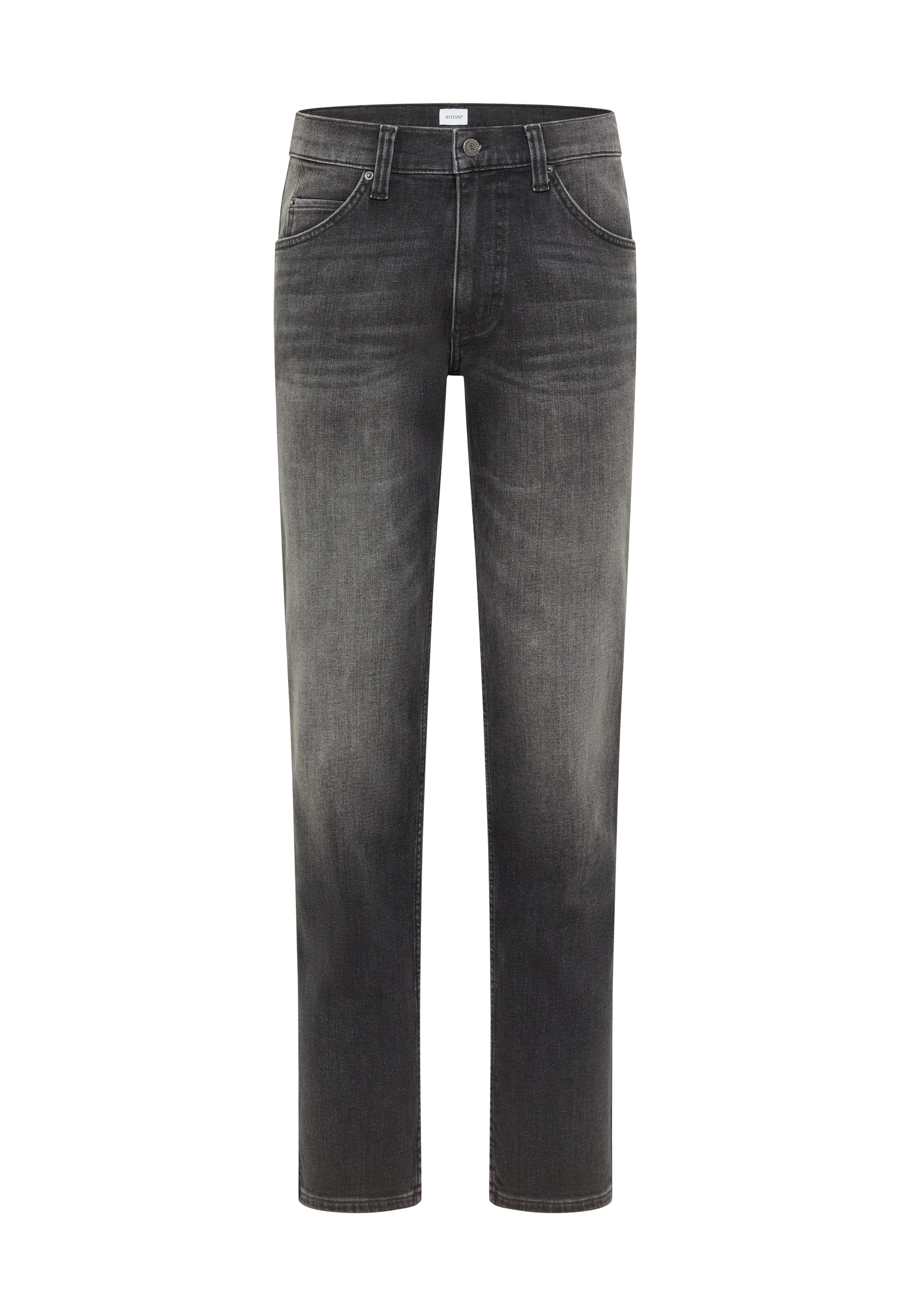 MUSTANG Thermojeans »Tramper Straight Thermo« von innen angeraut, Straight-Fit, Used-Waschung