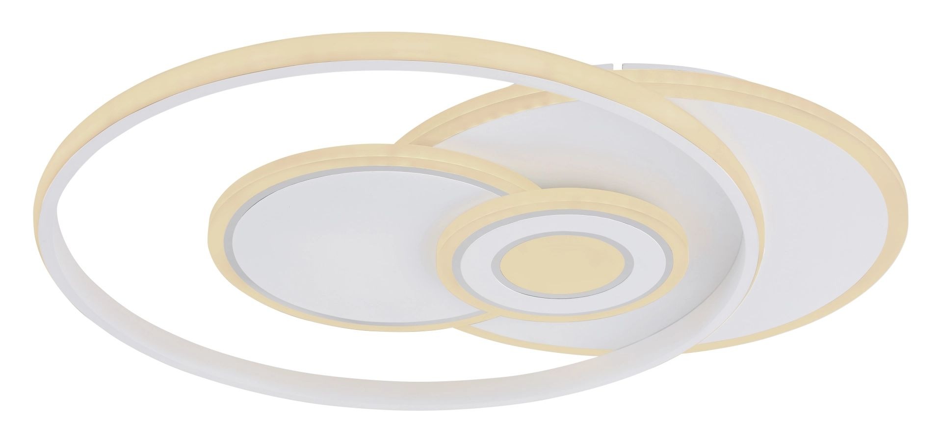 GLOBO LIGHTING LED Deckenleuchte »RODERICK«, Leuchtmittel LED-Modul | LED fest integriert, Deckenlampe, Designleuchte, Wohnzimmer, Schlafzimmer, rund