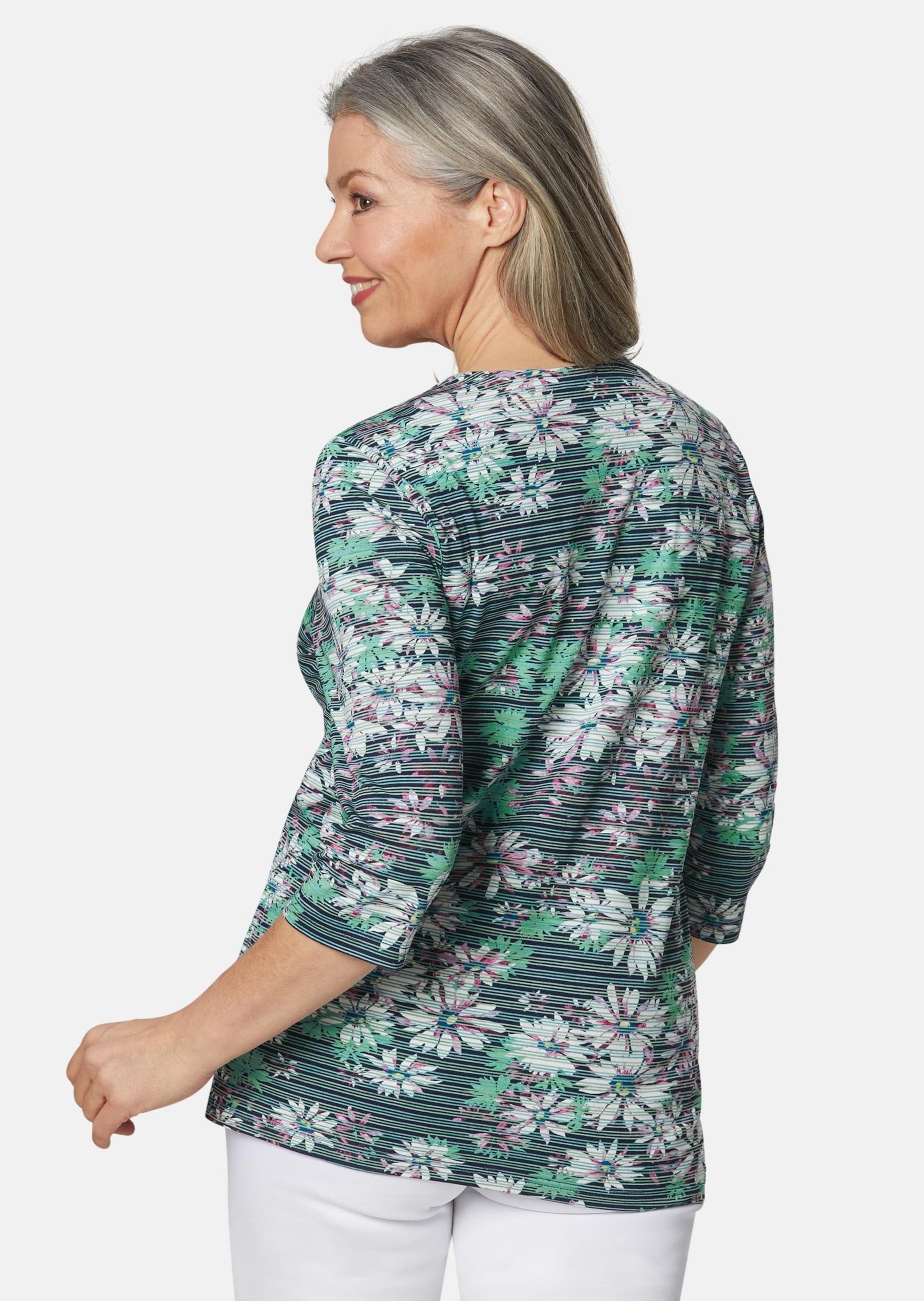 GOLDNER Sommerjacke »Shirtjacke Figurumspielende Shirtjacke«