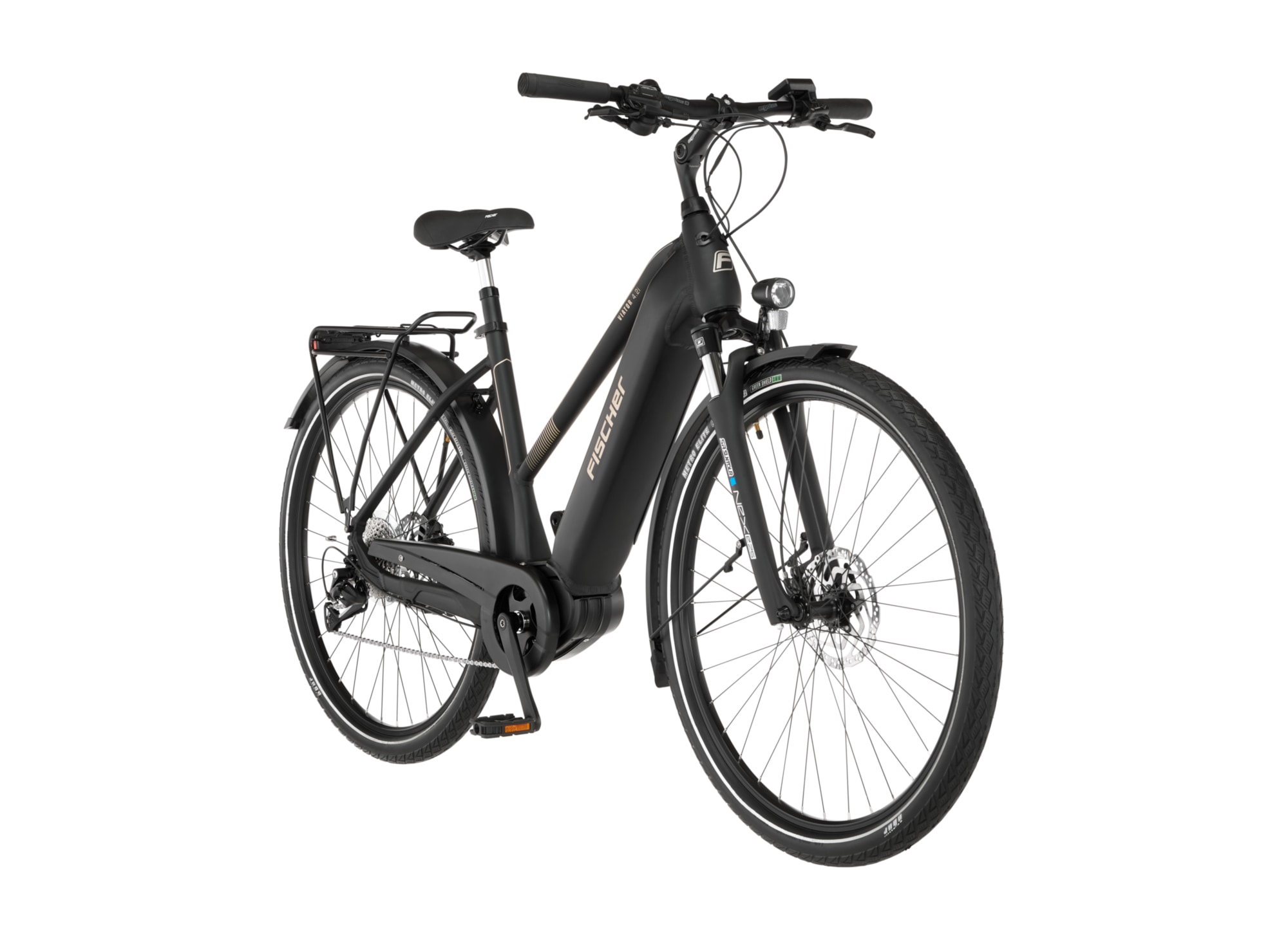 FISCHER Fahrrad »VIATOR 4.2i 630 ACTIVE« 9 Gang Shimano Mittelmotor