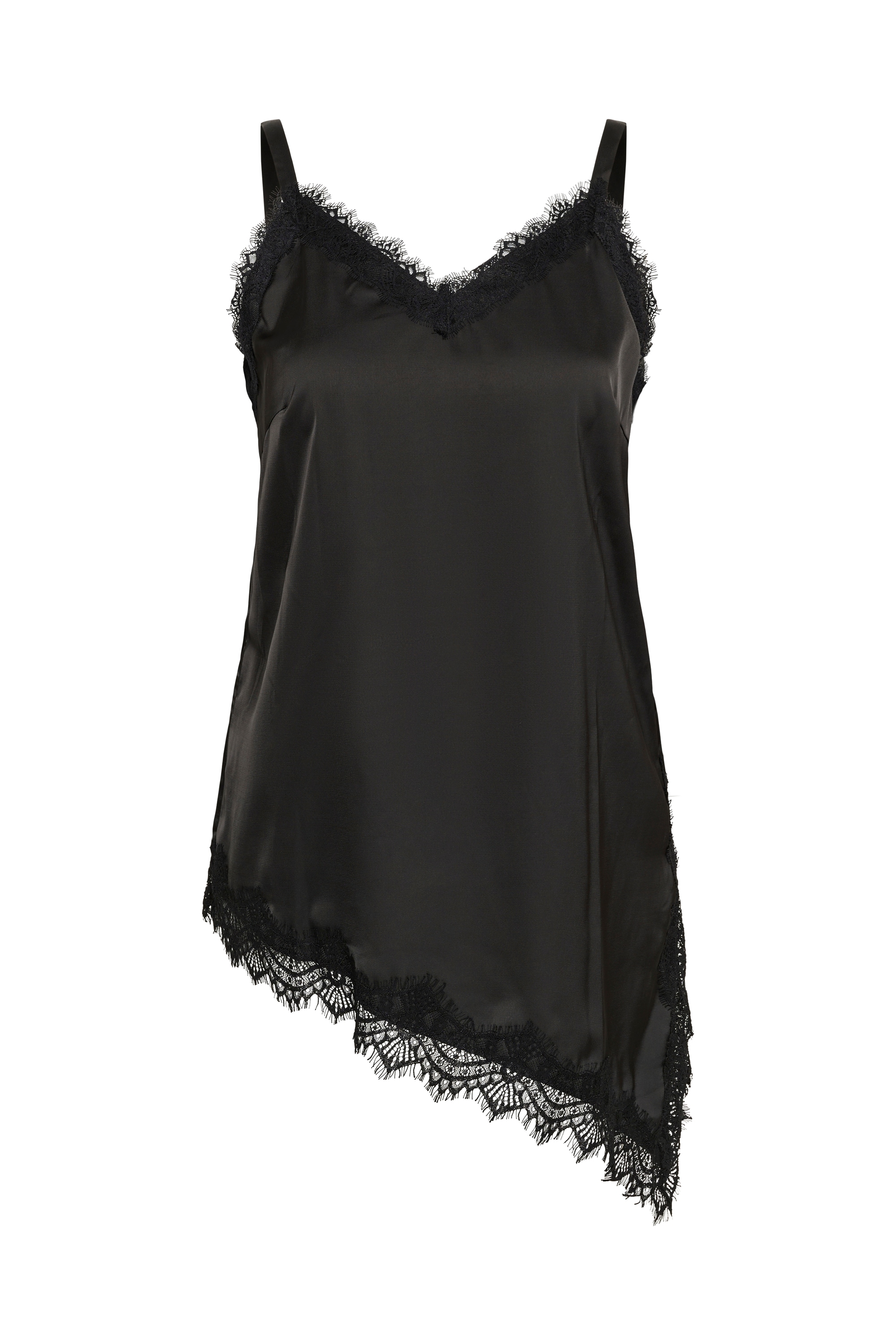 KAFFE Curve Blusentop "Damen Bluse ärmellos KCmiana"