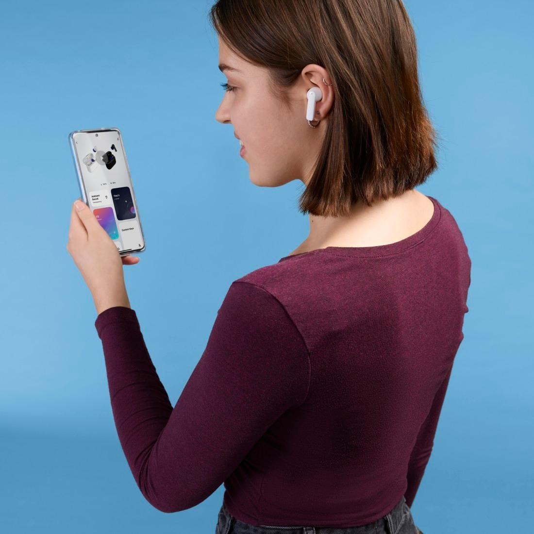 Hama Bluetooth-Kopfhörer (TWS, Headphones, kabellos, In-Ear, ANC, ENC, App), A2DP Bluetooth-AVRCP Bluetooth-HFP-HSP, Active Noise Cancelling (ANC)-Freisprechfunktion-LED Ladestandsanzeige-Noise-Reduction-Sprachsteuerung-True Wireless