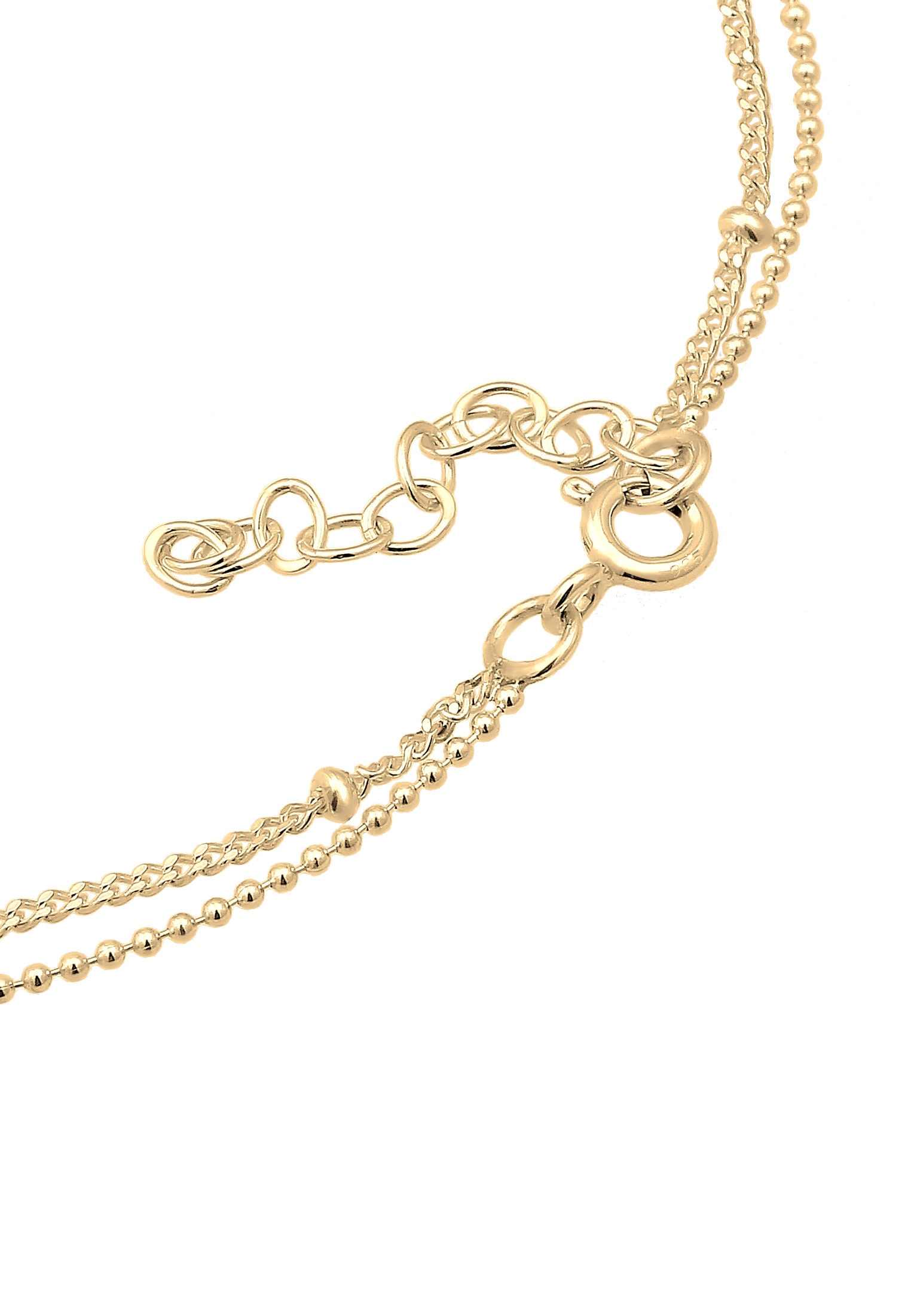 Elli Armband »Kugeln Layer Kettchen Basic 925er Silber«