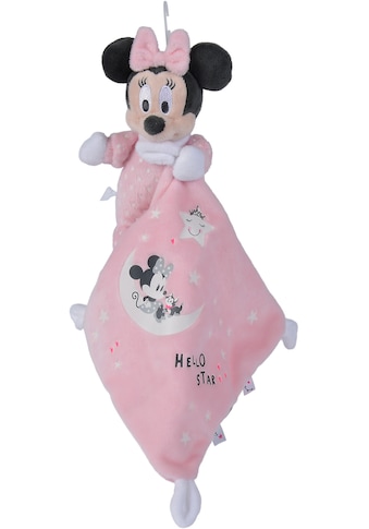 SIMBA Schmusetuch »Disney Minnie Glow in the...