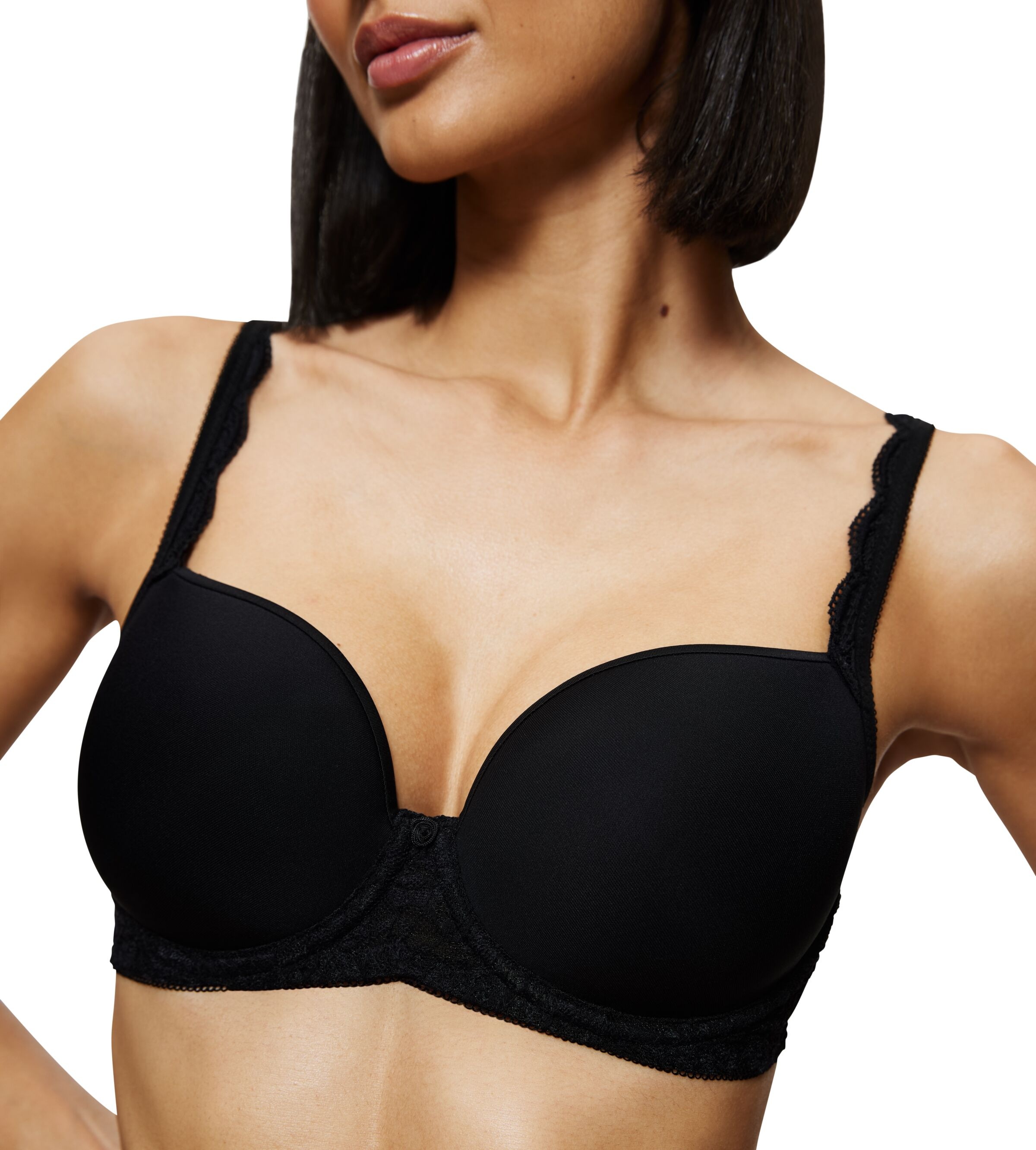 Emboitants Triumph Body Make-Up Illusion Lace WP Noir 100B,100C,100D,85B,85C,90B,90C,90D,90E,95B,95C,95D,95E femmes 8