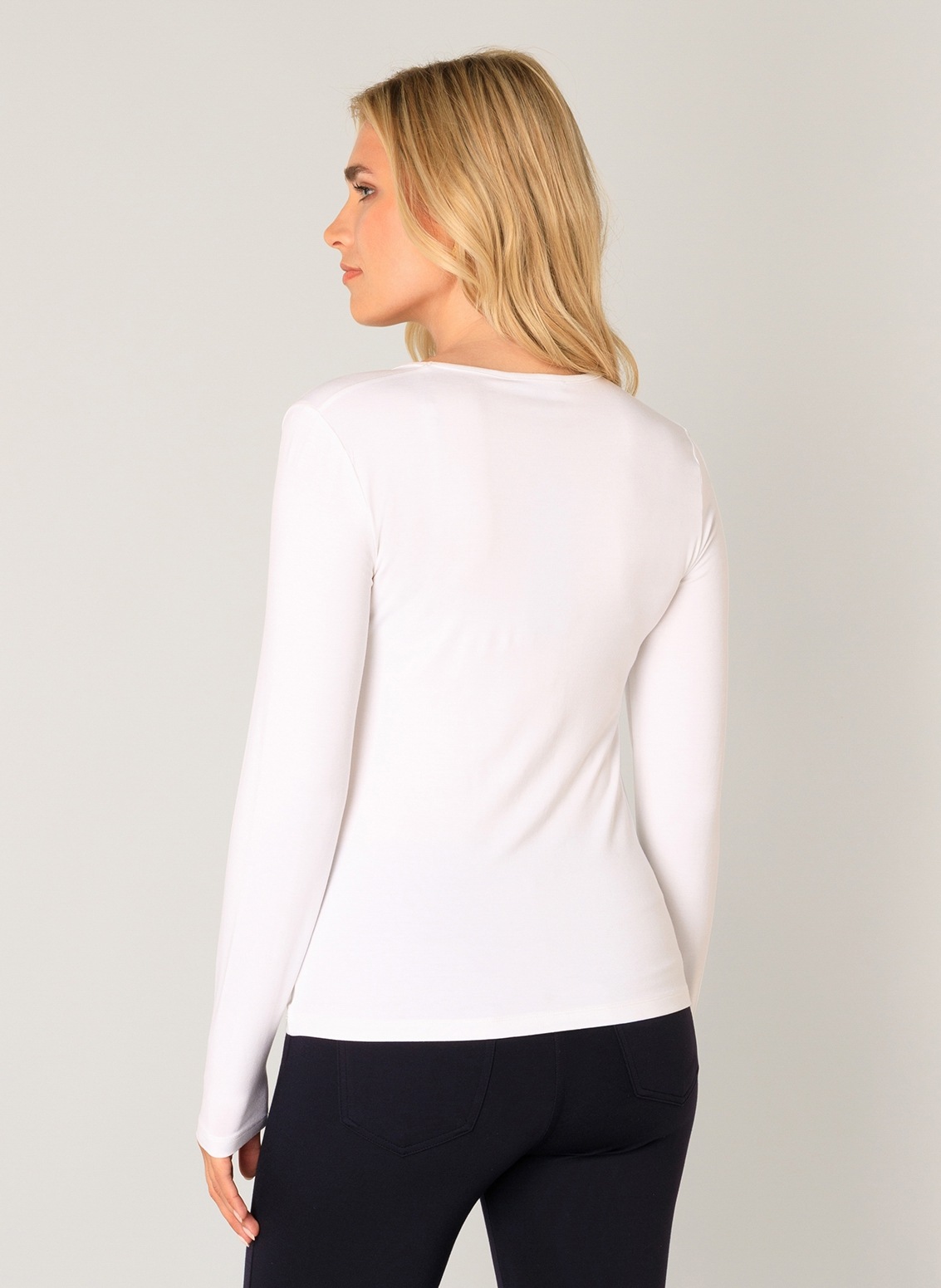 Base Level Langarmshirt, mit Rundhalsausschnitt günstig online kaufen