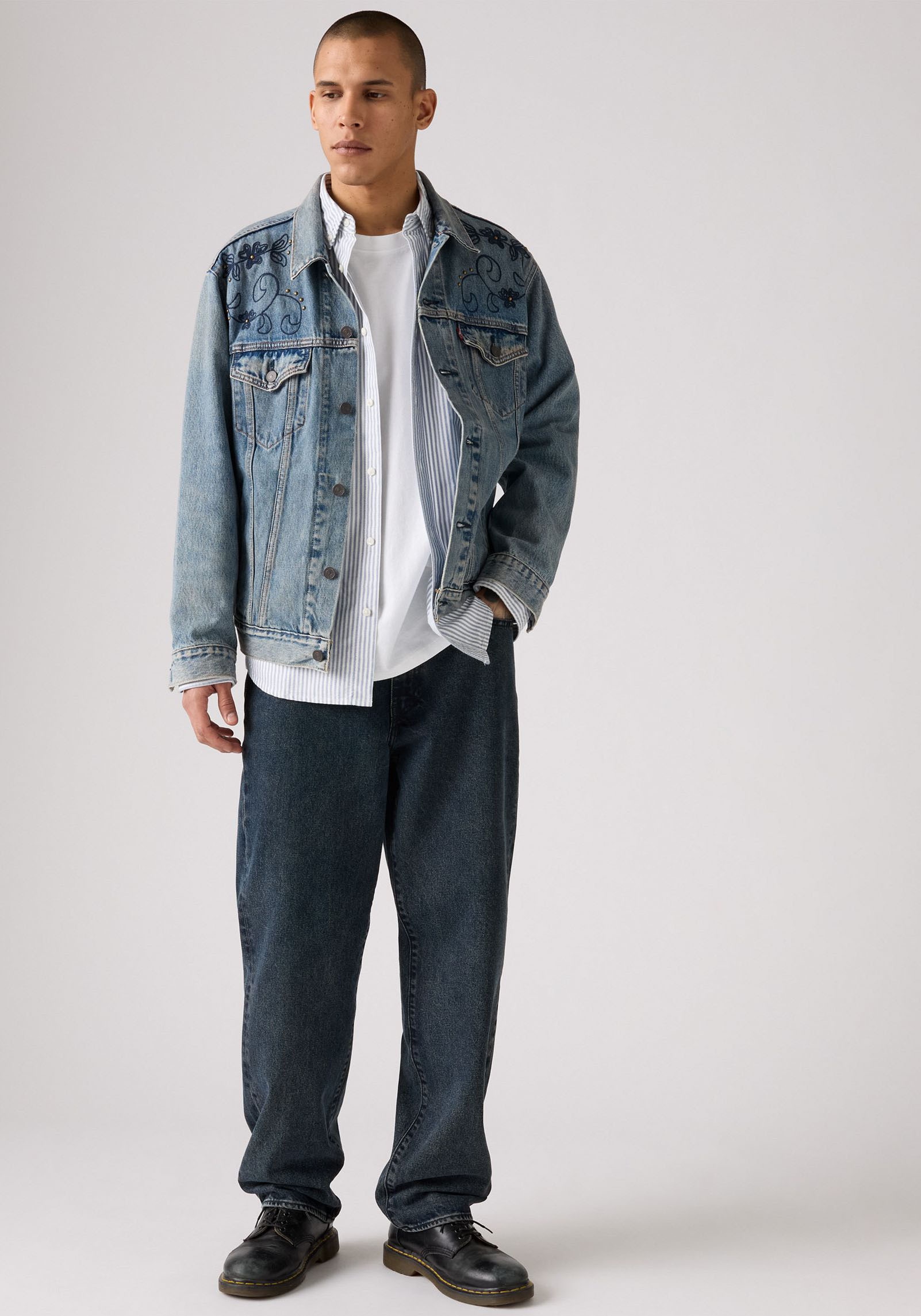 Levi's® Loose-fit-Jeans »568 STAY LOOSE«, mit Leinenanteil