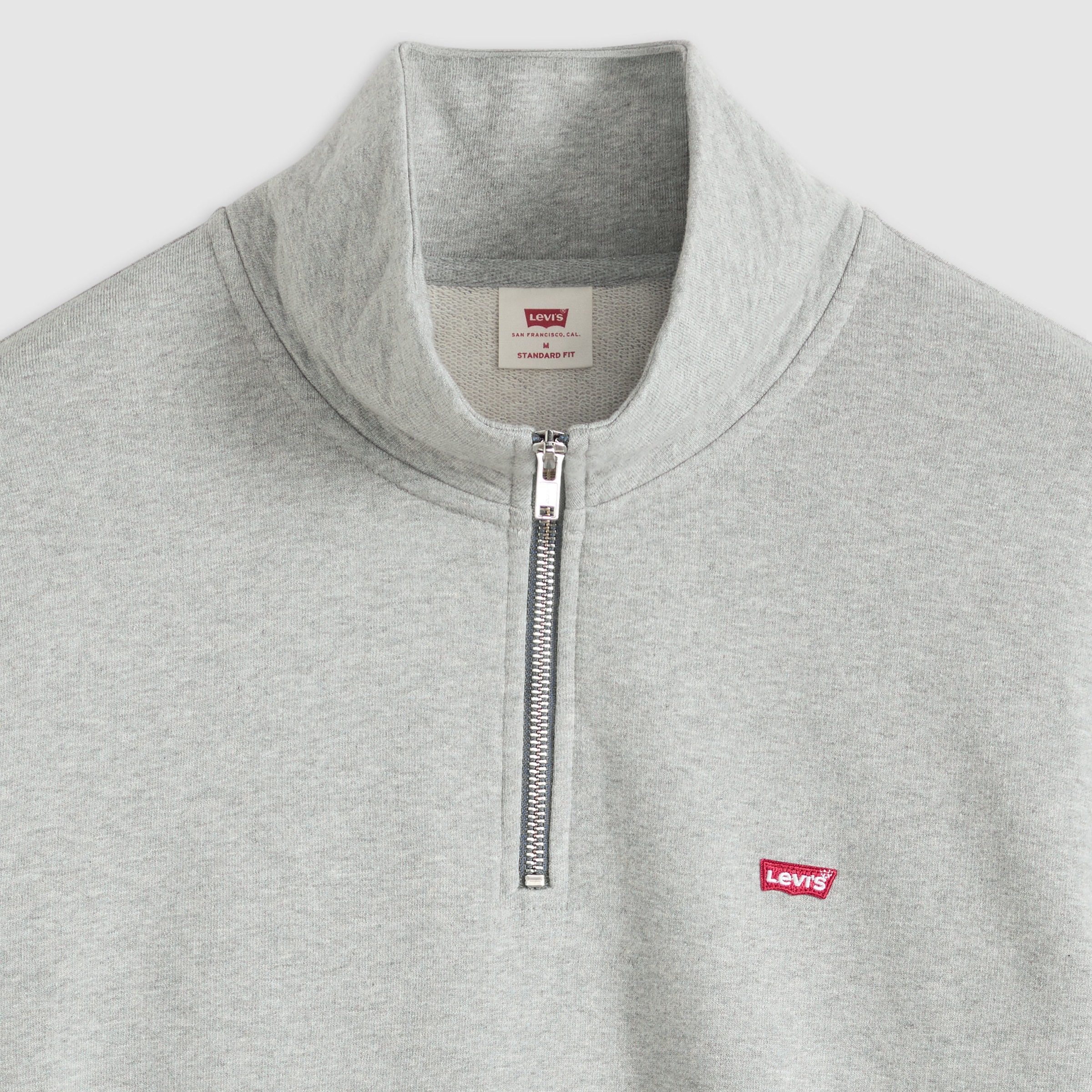 Levi's® Sweatshirt »ORIGINAL HM 1/4 ZIP«, mit Troyer-Kragen und Logo-Stickerei
