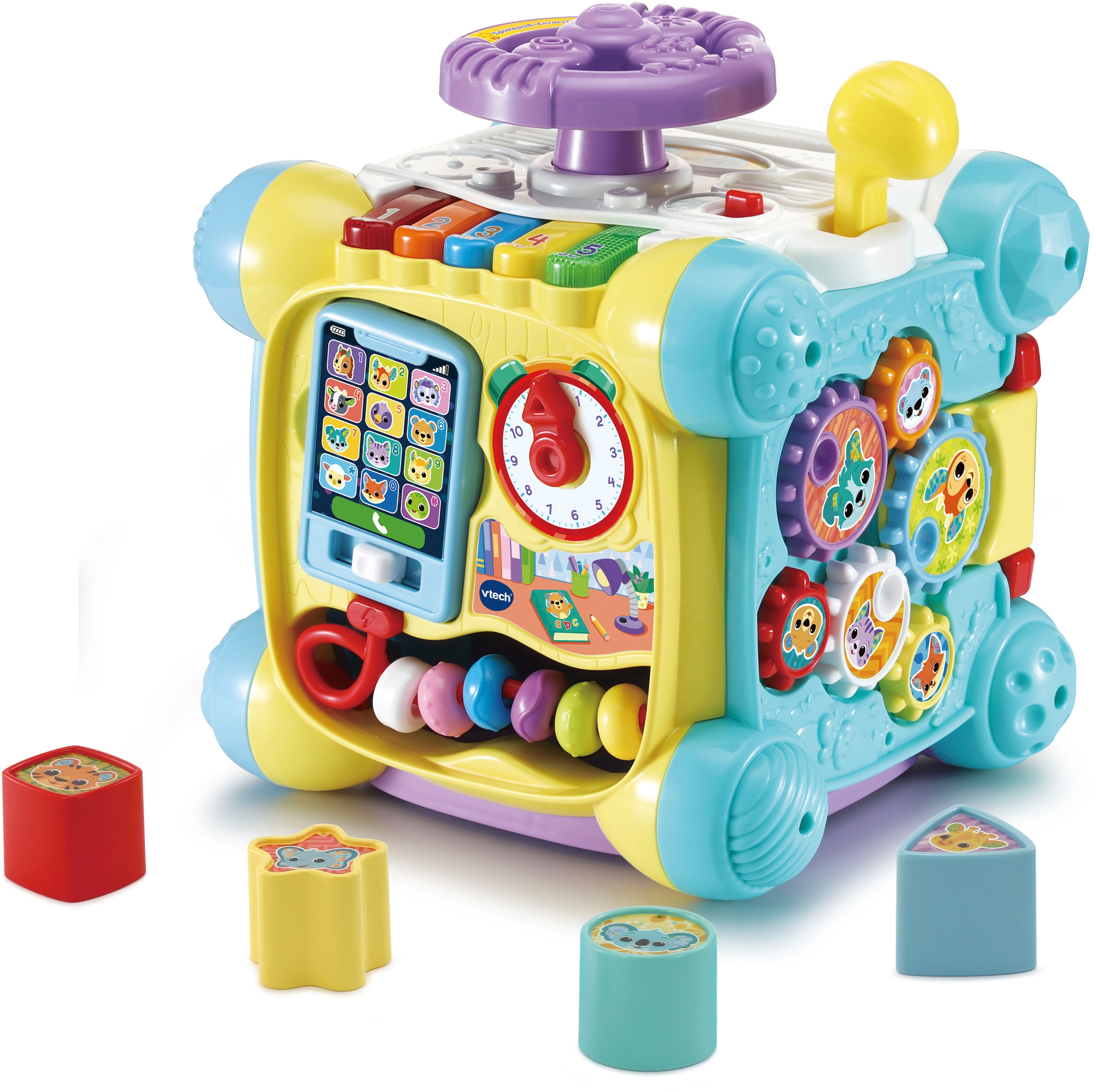 Lernspielzeug »Vtech Baby, Lernspielzeug Spielspaß-Entdeckerwürfel«, mit Sound