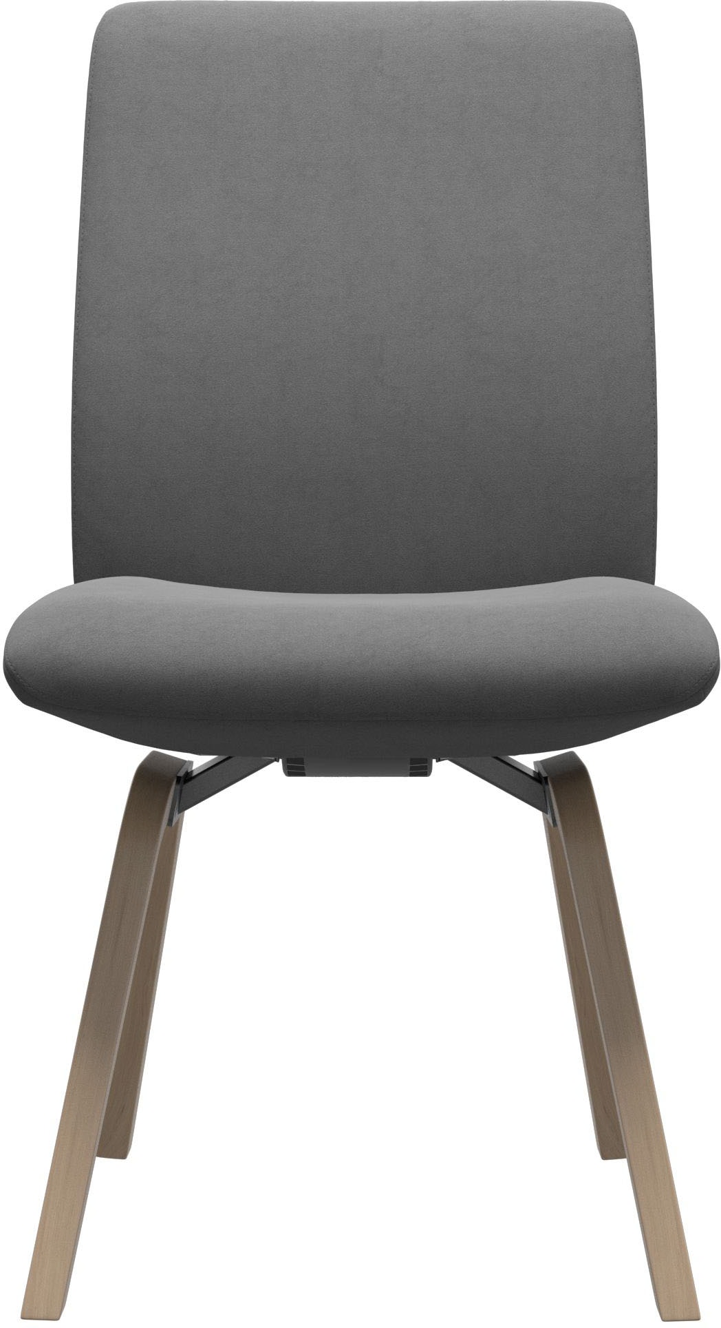 Stressless® Polsterstuhl »Laurel«, Microfaser DINAMICA, Low Back, Größe L, mit schräggestellten Beinen in Schwarz