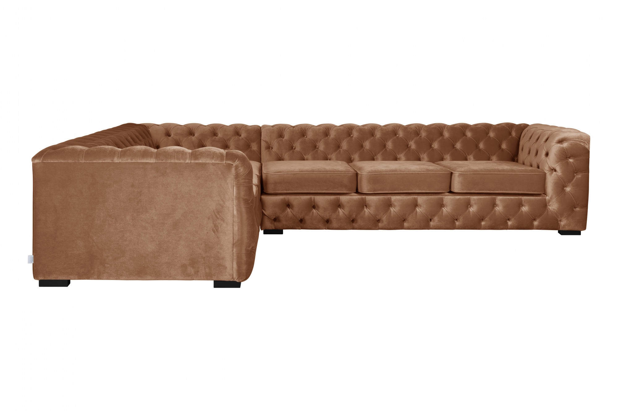 Guido Maria Kretschmer Home&Living Chesterfield-Sofa »KALINA L-Form«, hochwertig Chesterfield-Ausführung