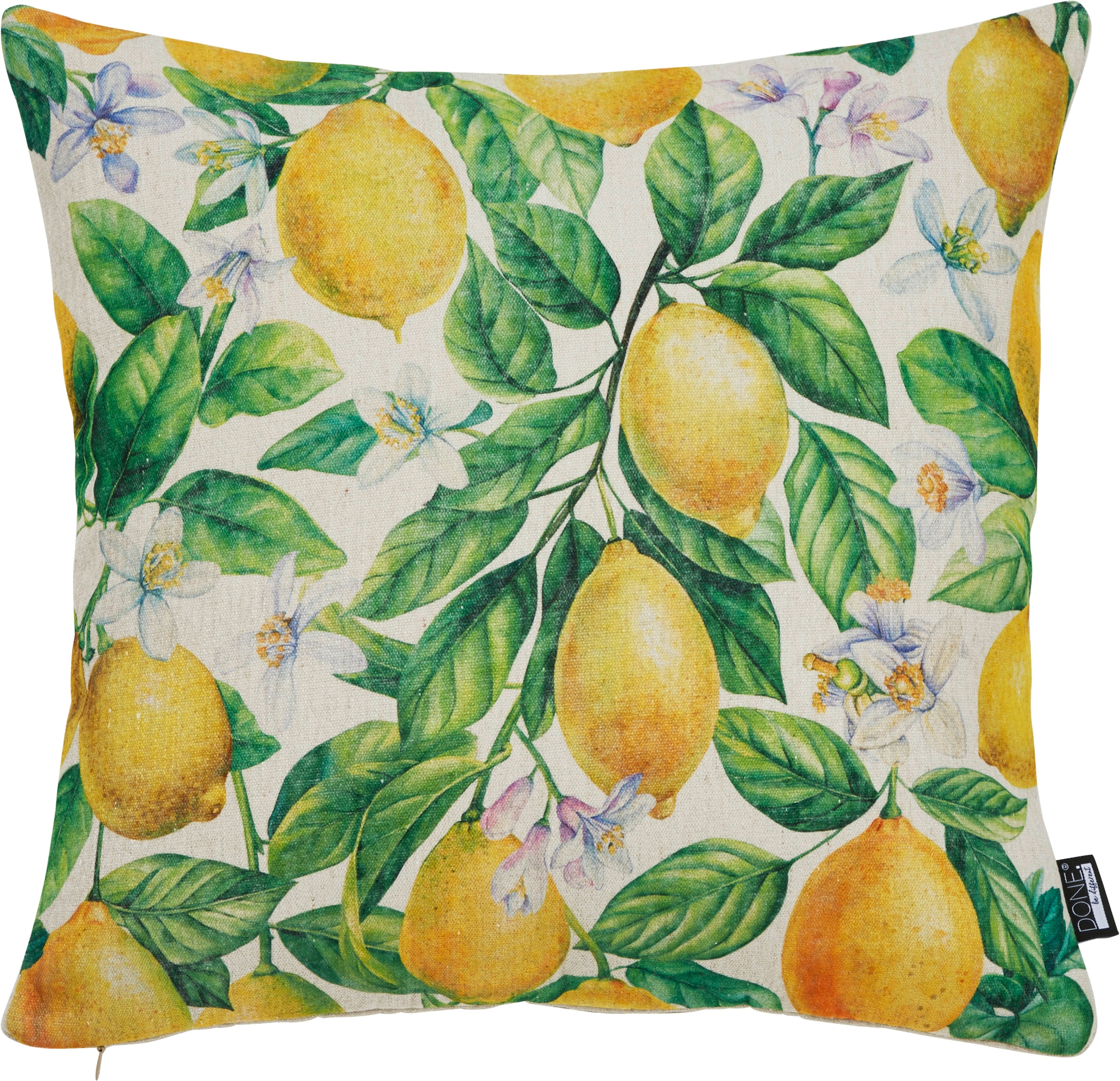 done. Dekokissen "LEMON" Bedruckt