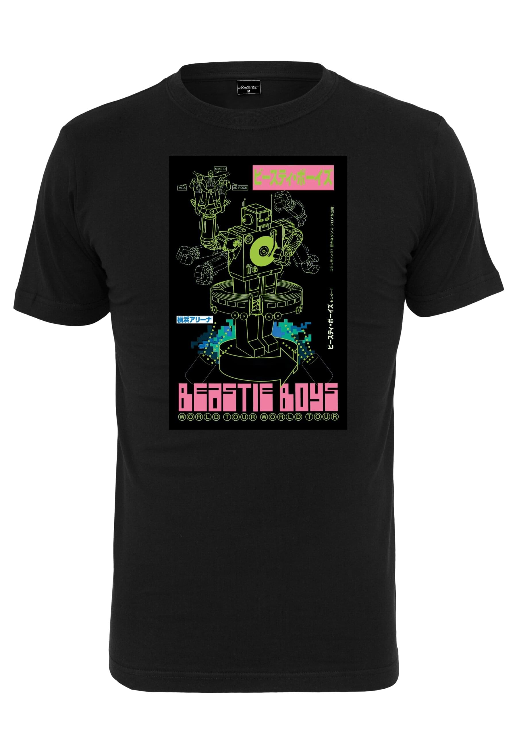 MisterTee Kurzarmshirt »MisterTee Unisex Beastie Boys Robot Tee«