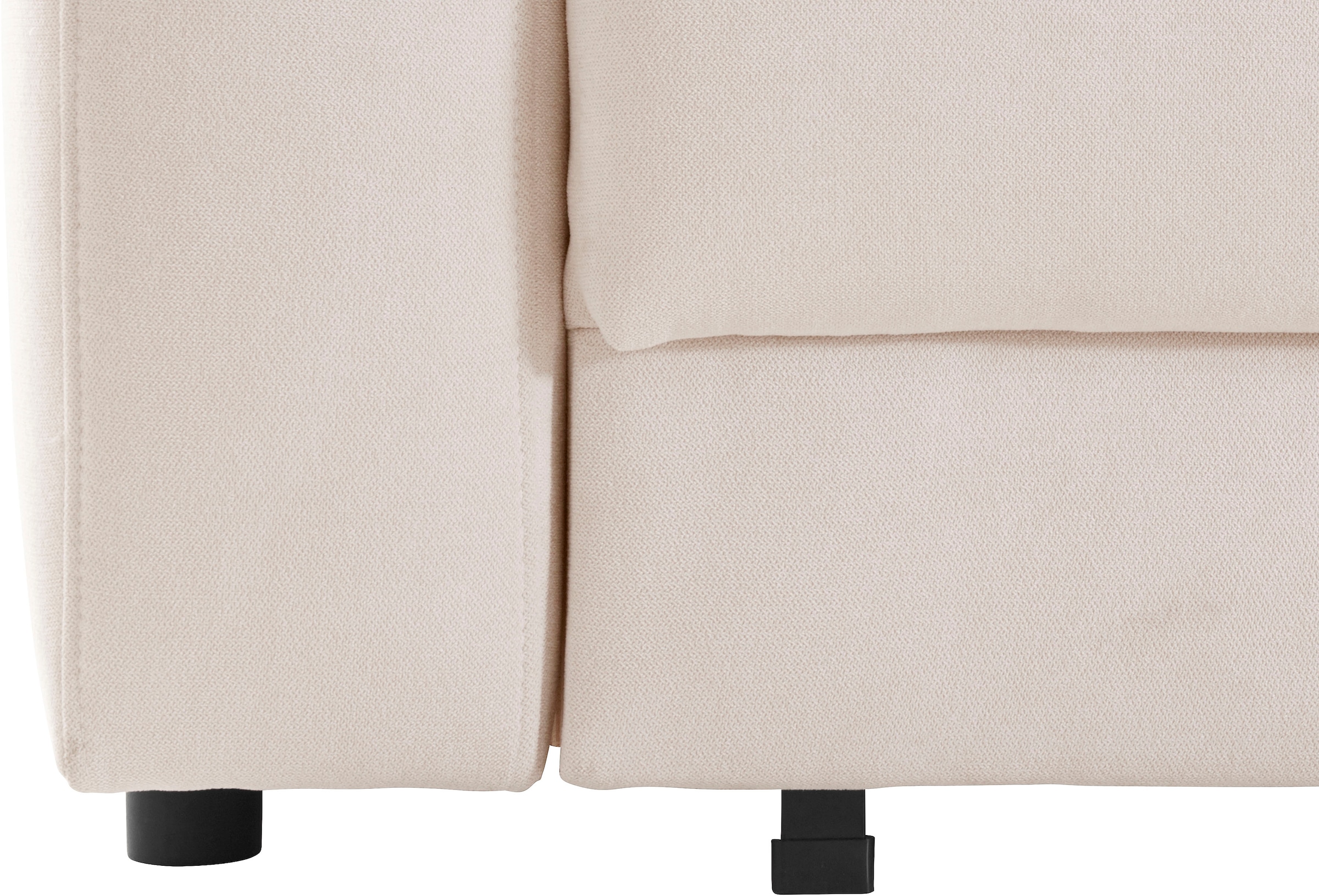 Places of Style Ecksofa »Bloomfield, bequem und elegant, OTTOs Choice, L-Form«, wahlweise mit Bettfunktion und Bettkasten