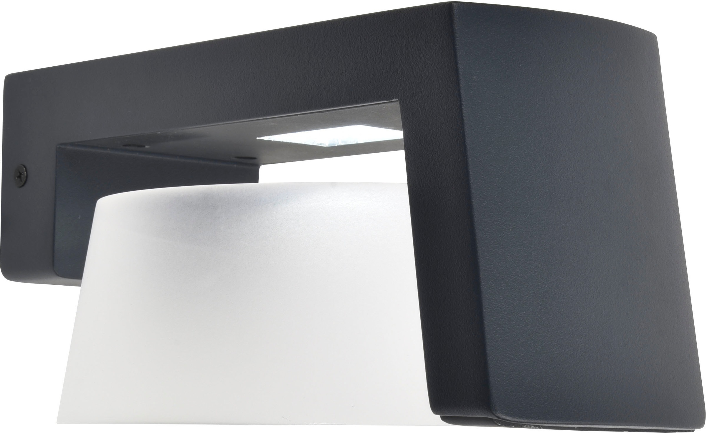 LUTEC LED Außen-Wandleuchte »MOON«, Leuchtmittel LED-Modul | LED fest integriert