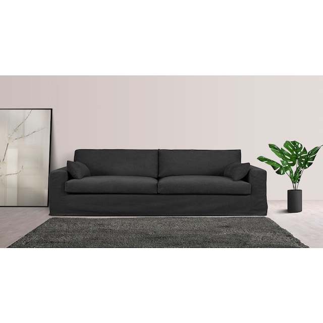 LeGer Home by Lena Gercke Big-Sofa »Sölve«, mit optischer Husse, weicher  Sitzkomfort | BAUR