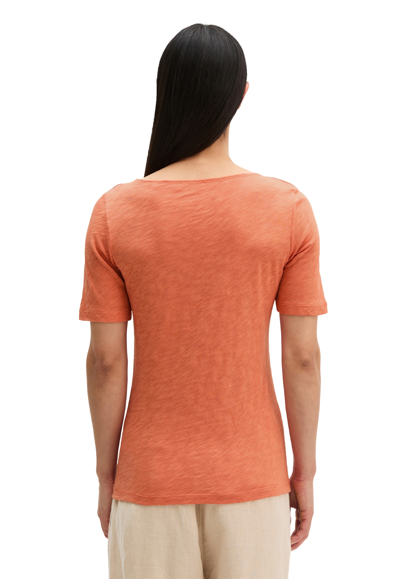 Marc O'Polo T-Shirt »mit U-Boot-Ausschnitt«