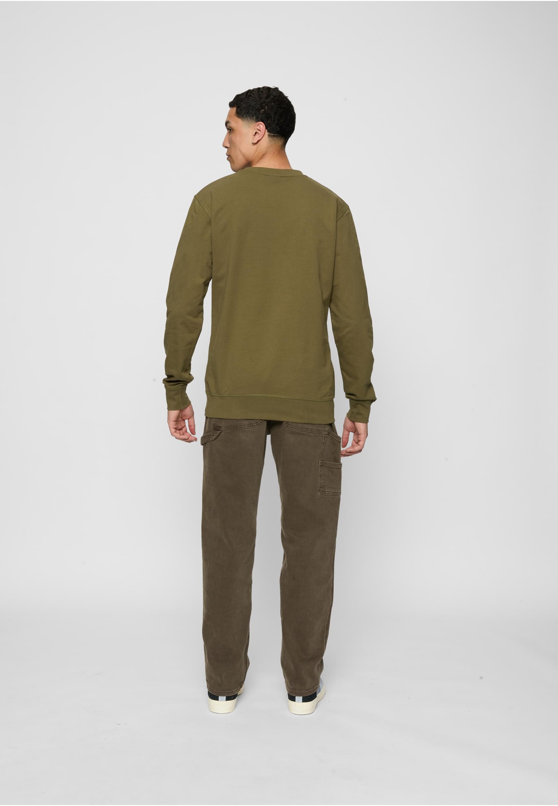 MisterTee Rundhalspullover »MisterTee Herren Depresso Crewneck«, (1 tlg.)