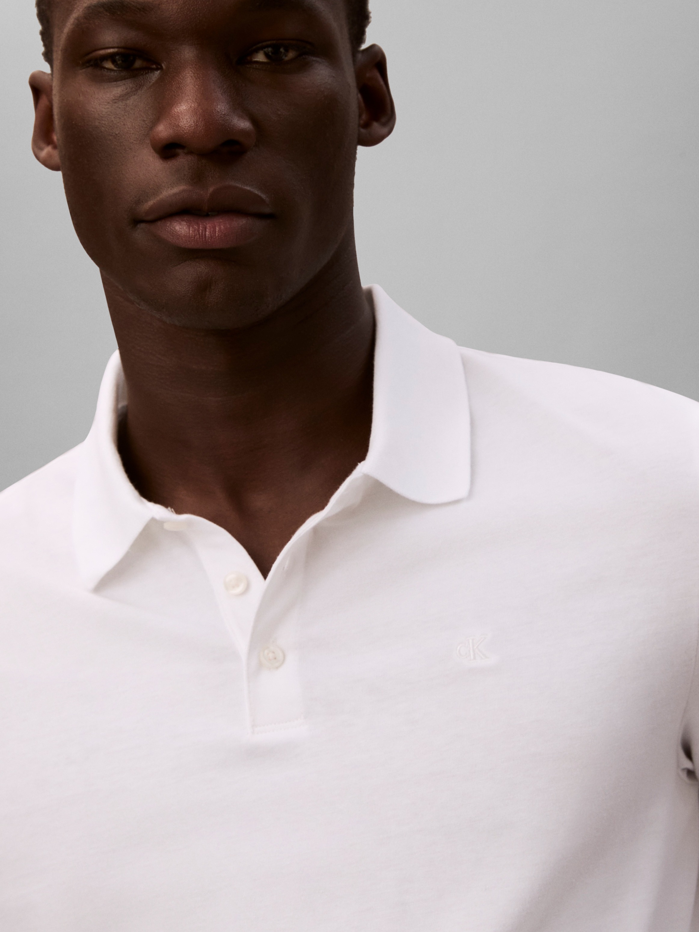 Calvin Klein Jeans Polo Men White L 3