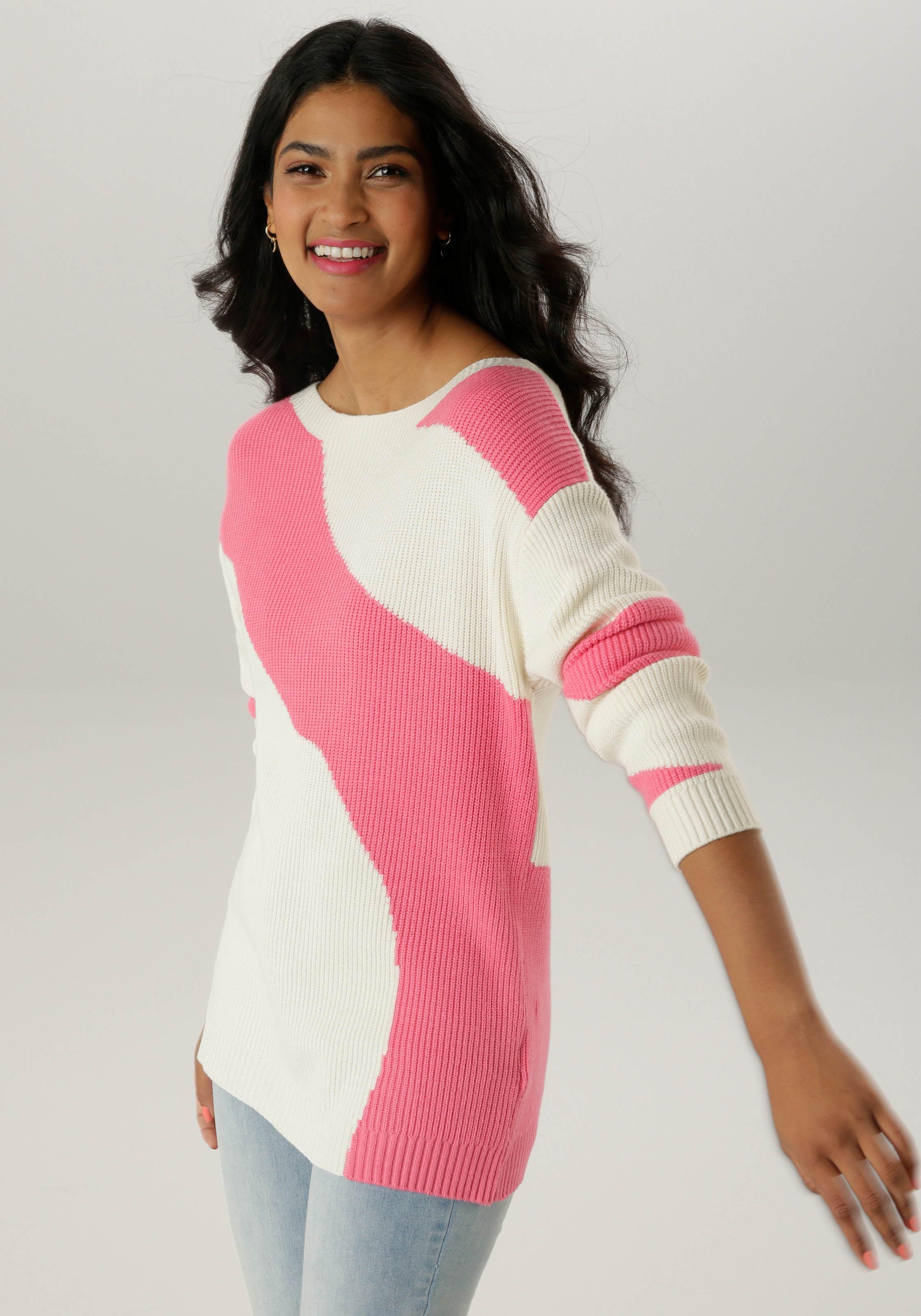 Strickpullover, aus weichem Grobstrick - NEUE KOLLEKTION