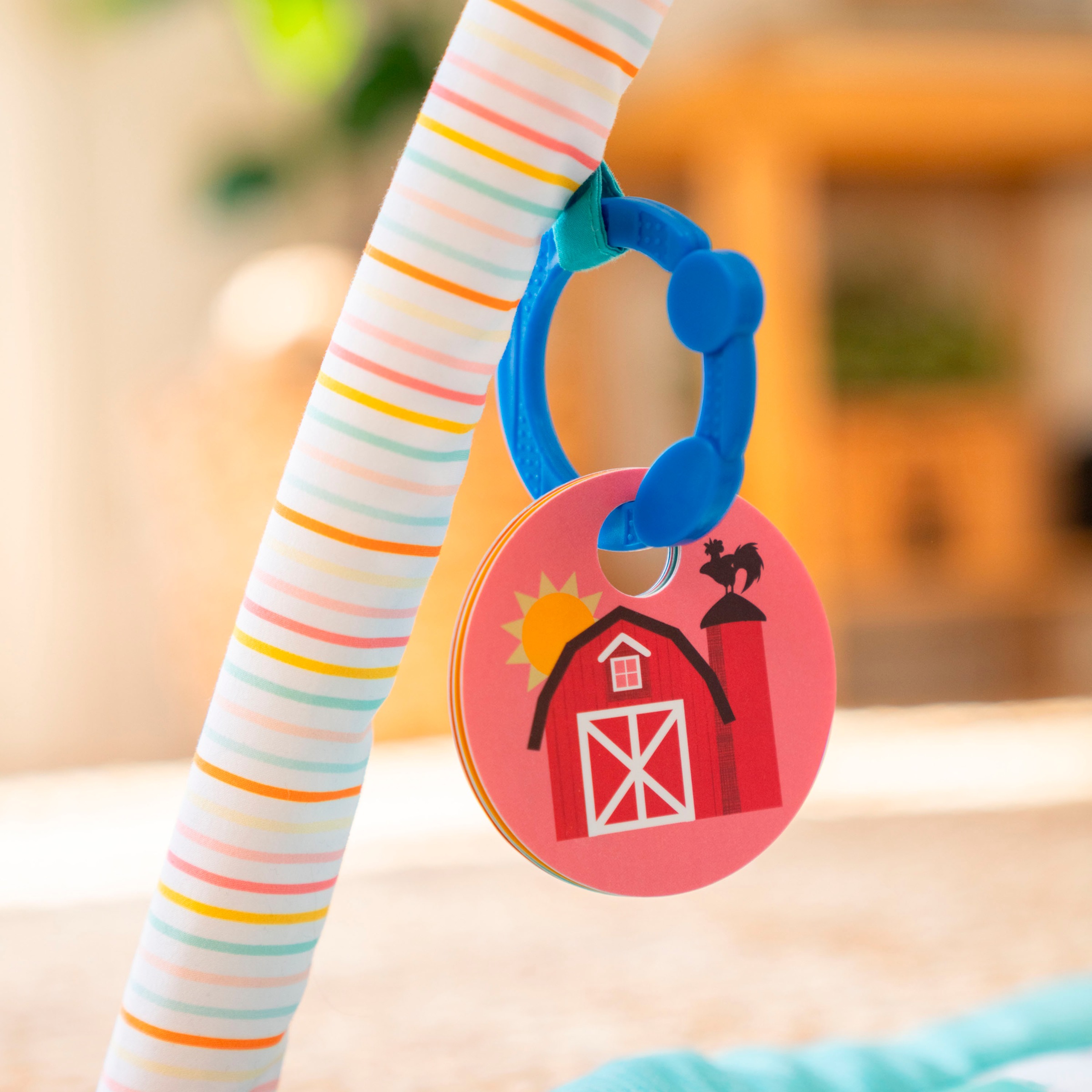 Baby Einstein Spielbogen »Happy Harvest Touch & Feel Activity Gym«, mit Soundeffekt