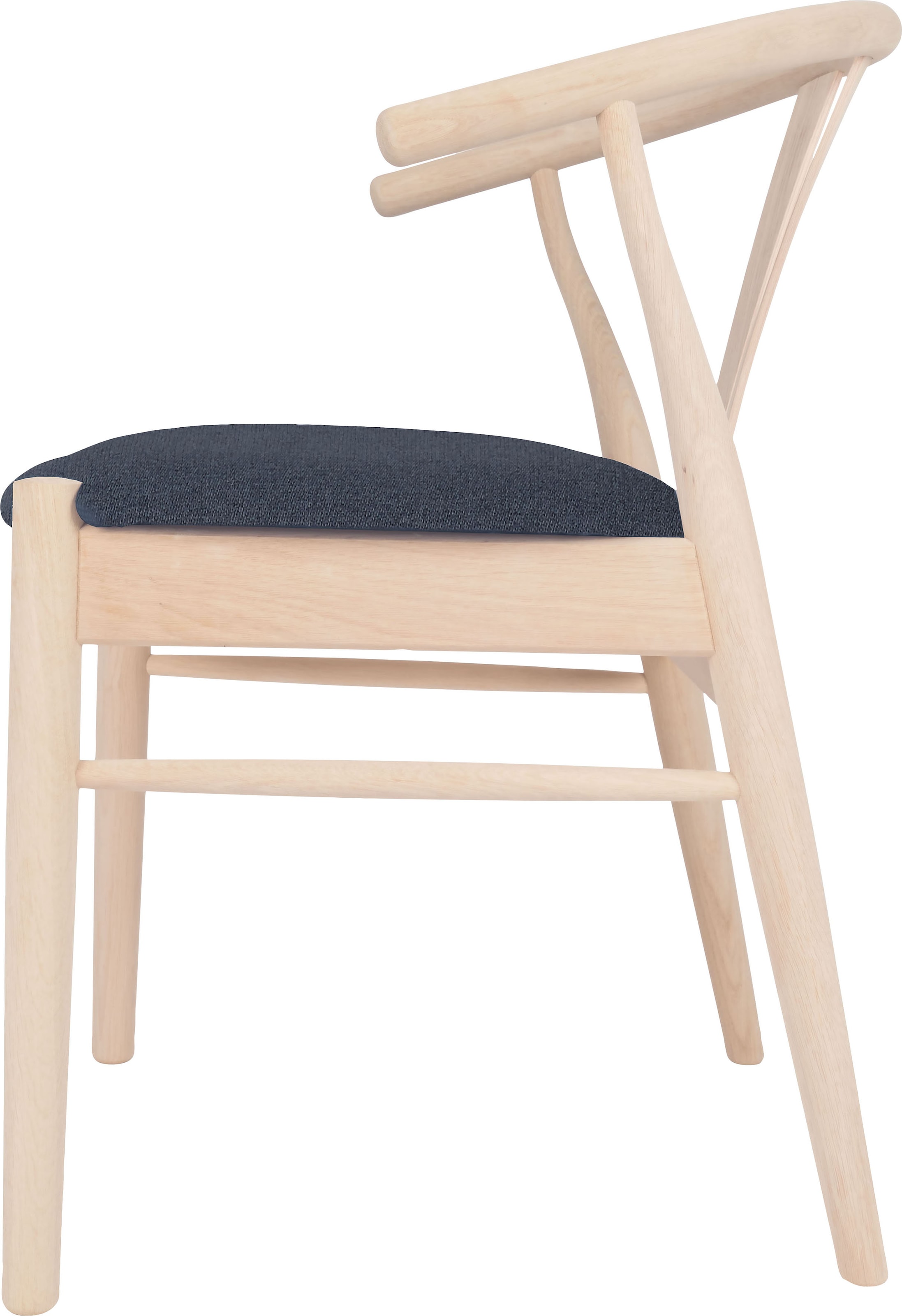 Hammel Furniture Holzstuhl »Findahl by Hammel Frida«, (Set), 2 St., Stoff, Massivholz, gepolsterte Sitzfläche, versch. Farbvarianten