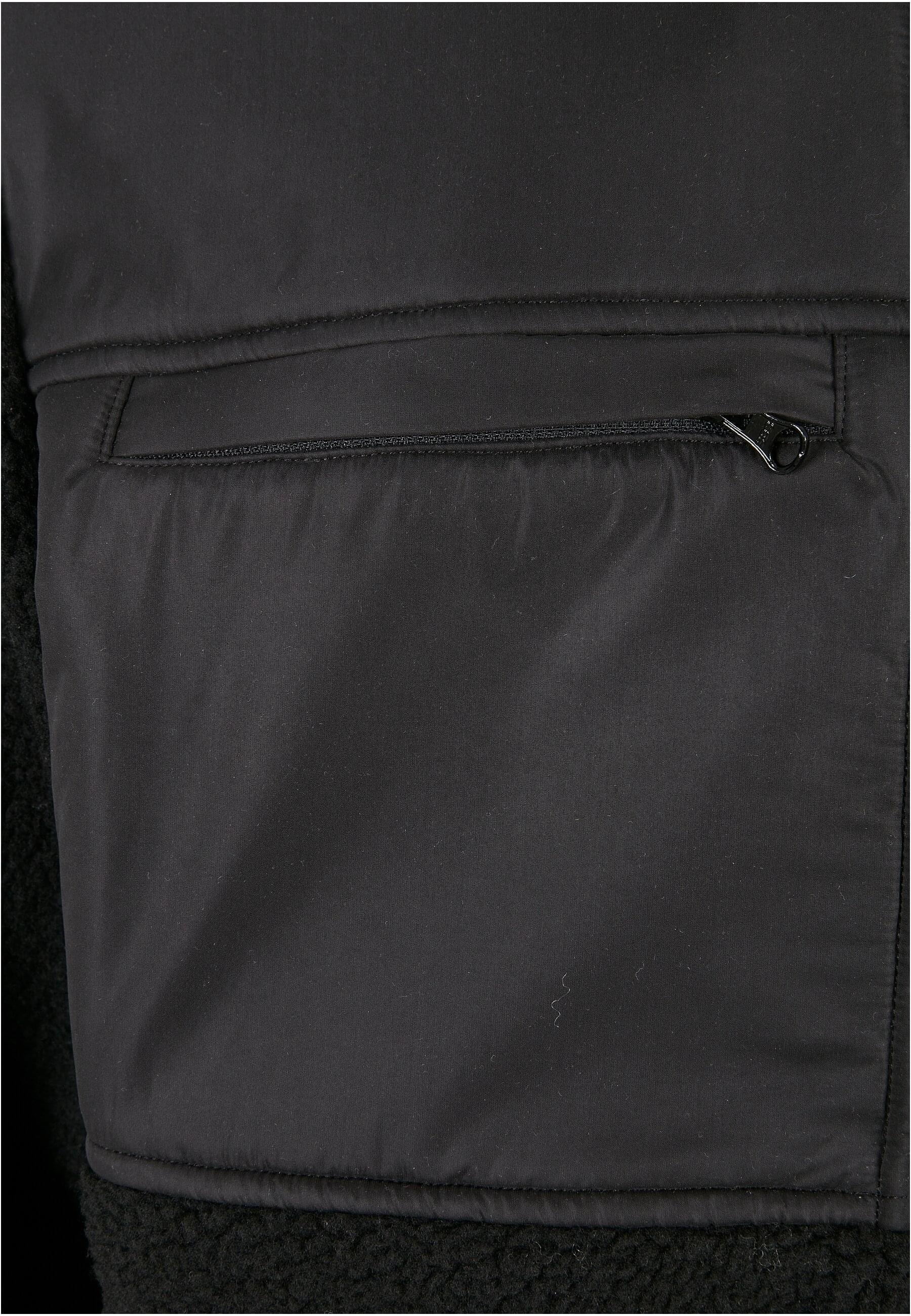 URBAN CLASSICS Winterjacke »Urban Classics Herren Patched Sherpa Jacket«, (1 St.), ohne Kapuze