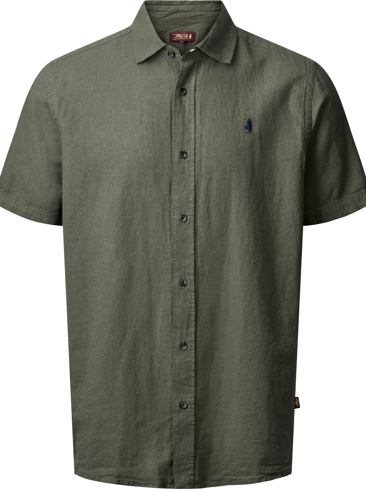 MCS Langarmhemd »MCS shirt Fort Worth«