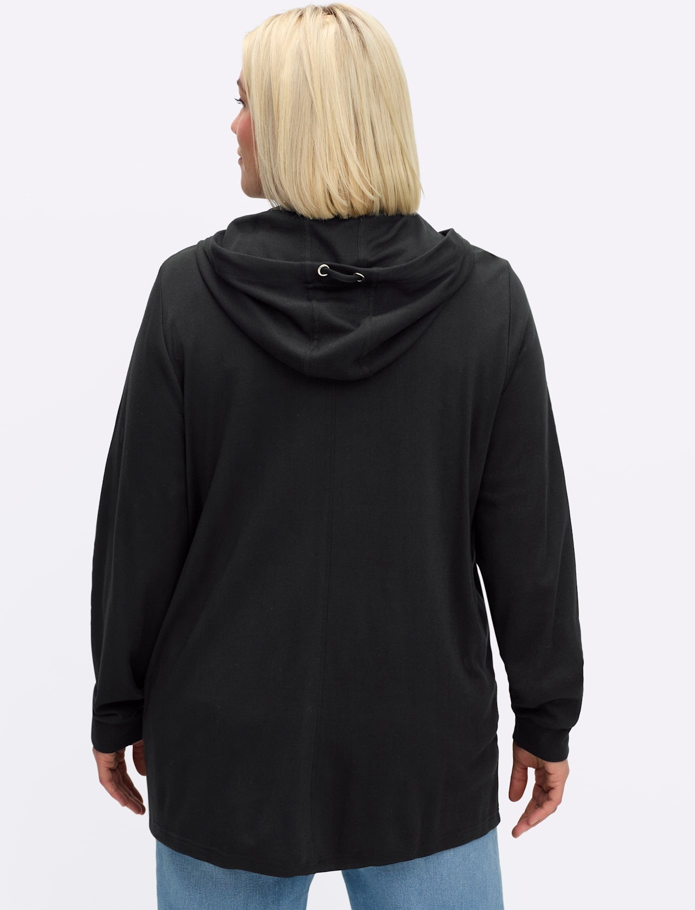 Sheego Shirtjacke "Sweatjacke" 1 Stk. günstig online kaufen