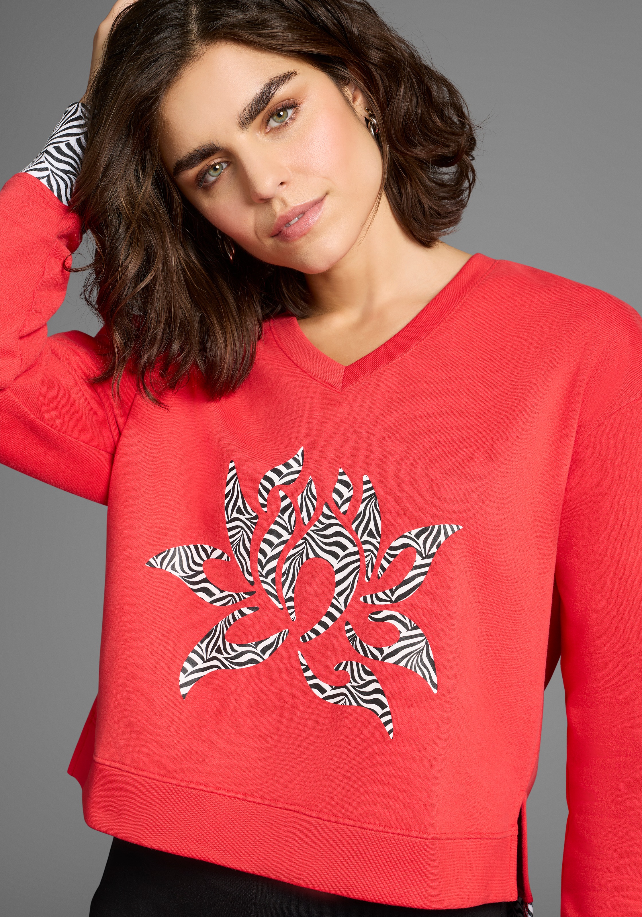 Laura Scott LA06542 Sweater Red 36/38 3