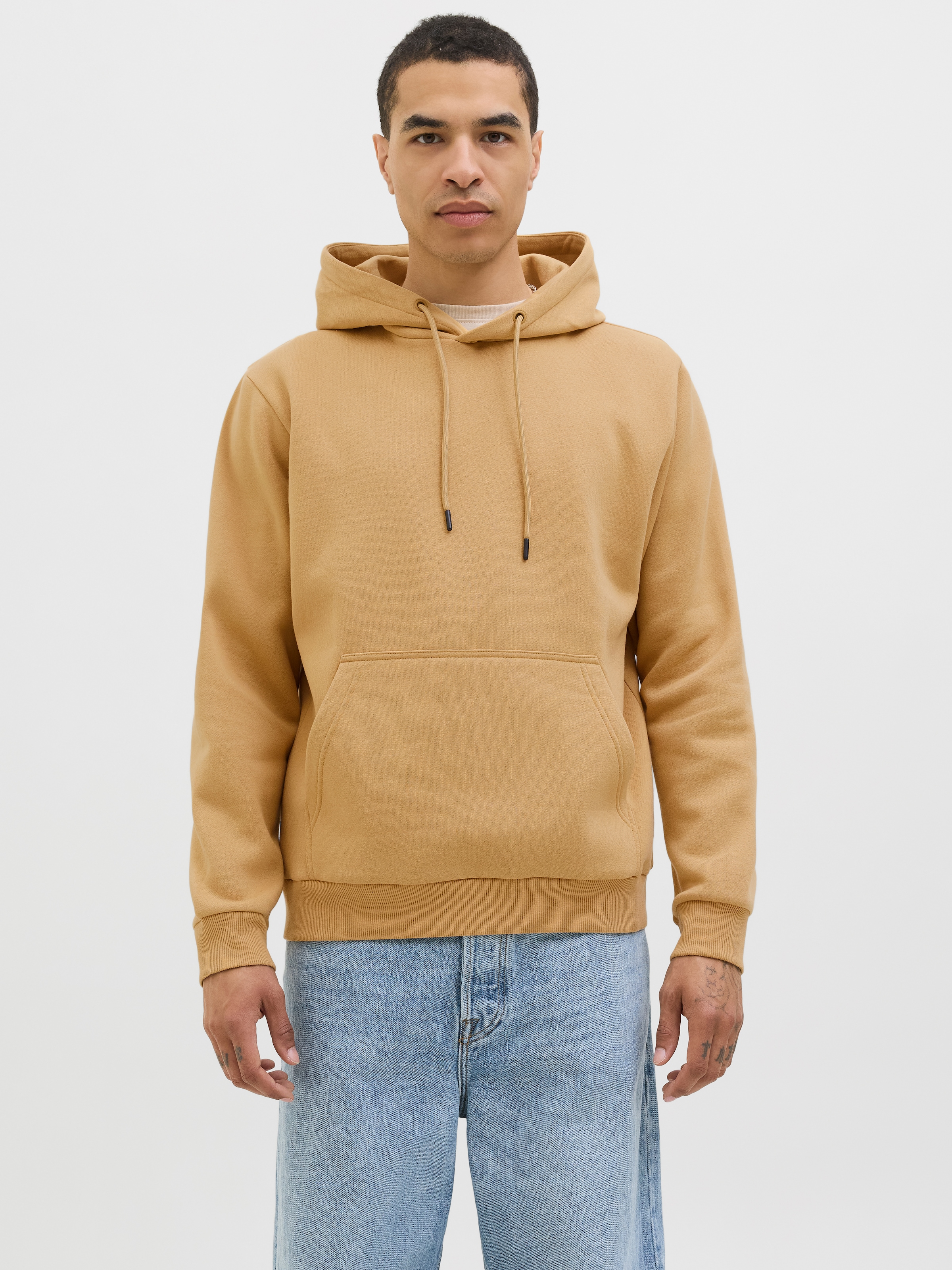 Jack & Jones Kapuzensweatshirt "JJEBRADLEY SWEAT HOOD NOOS" mit Känguru Tas günstig online kaufen