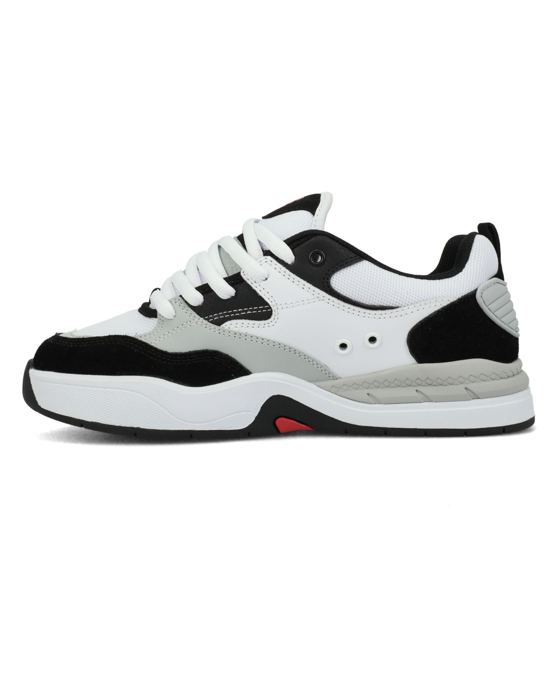 DC Shoes Ascend Sneaker Black/White/Red 9 2