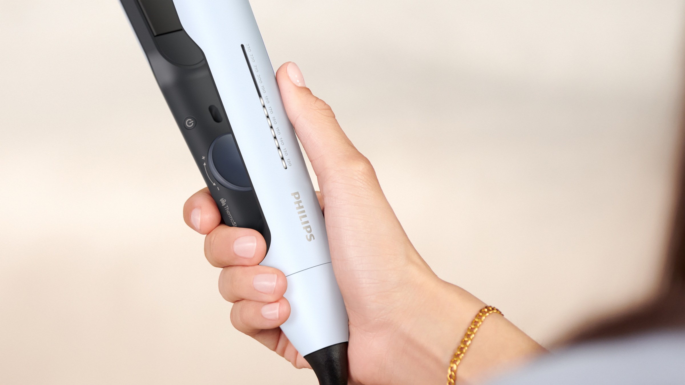 Philips Glätteisen »Series 5000 BHS520/00«, Keramik-Beschichtung, mit ThermoShield-Technologie, Ionisierungsfunktion, 12 Einstellungen