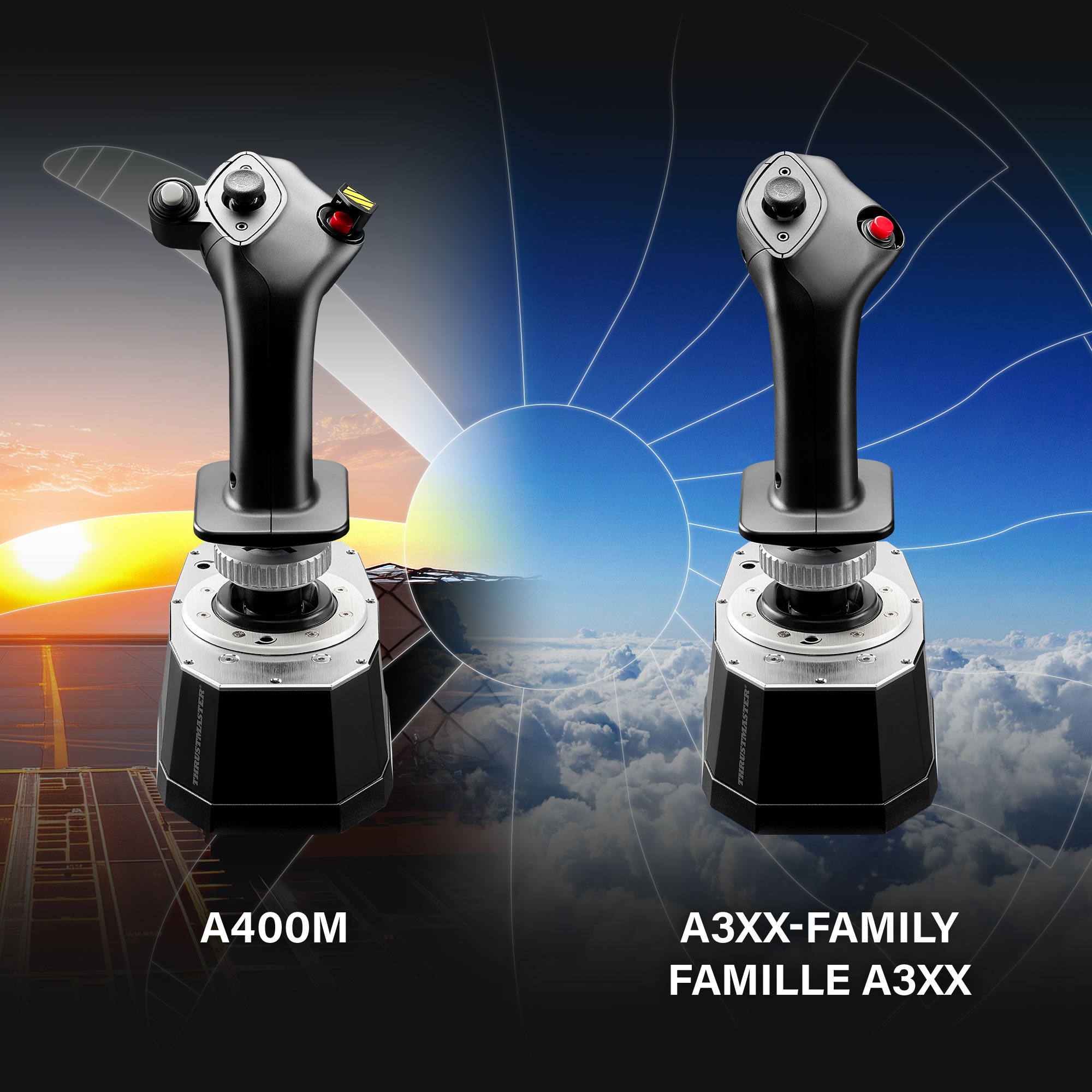Thrustmaster Controller »AddOn Thrustm. Airbus Addon Grip (Stick) (PC)«