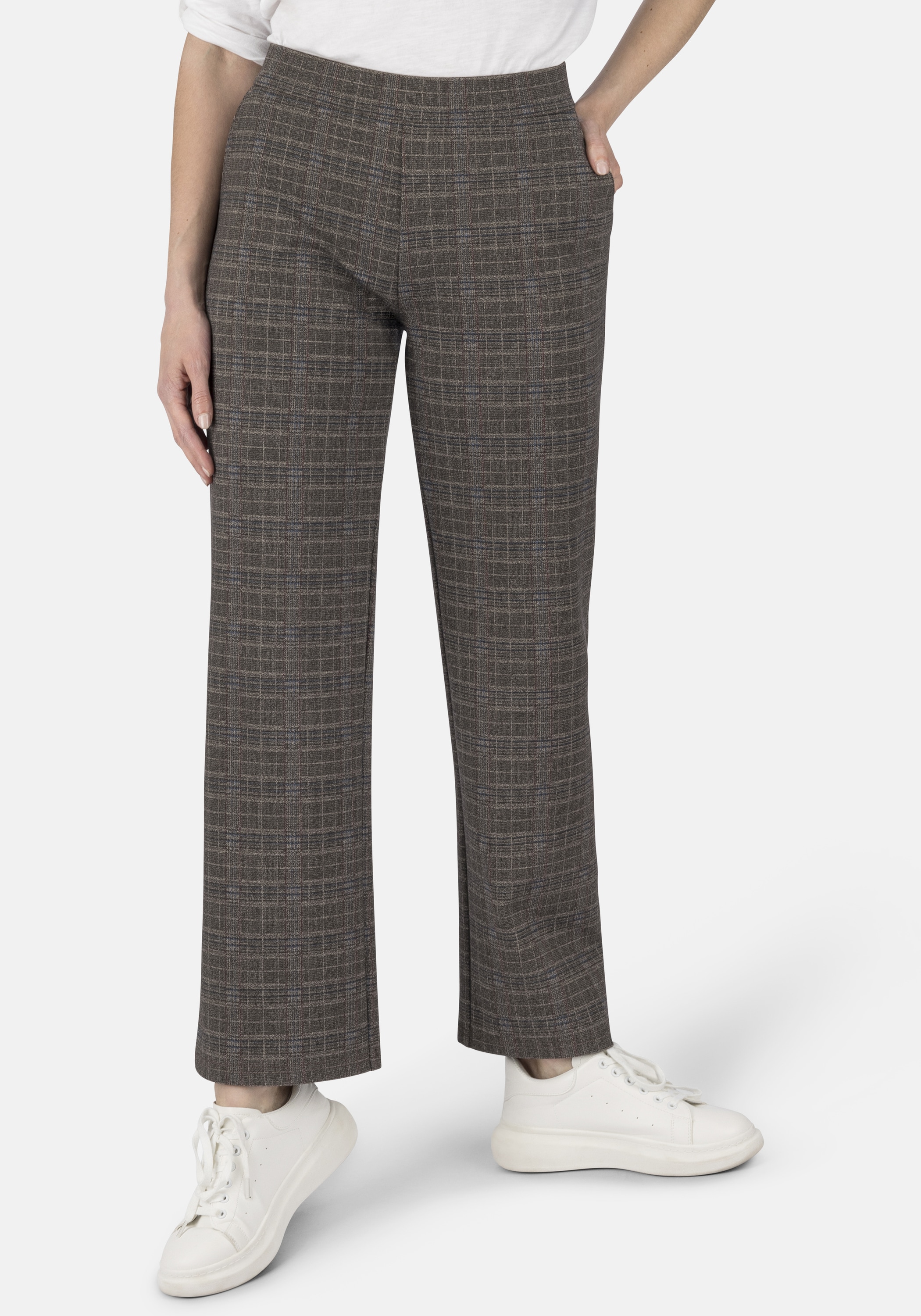 STOOKER WOMEN Schlupfhose "Mary Jersey Wide leg fit Jeans" Wide Leg Fit Cas günstig online kaufen