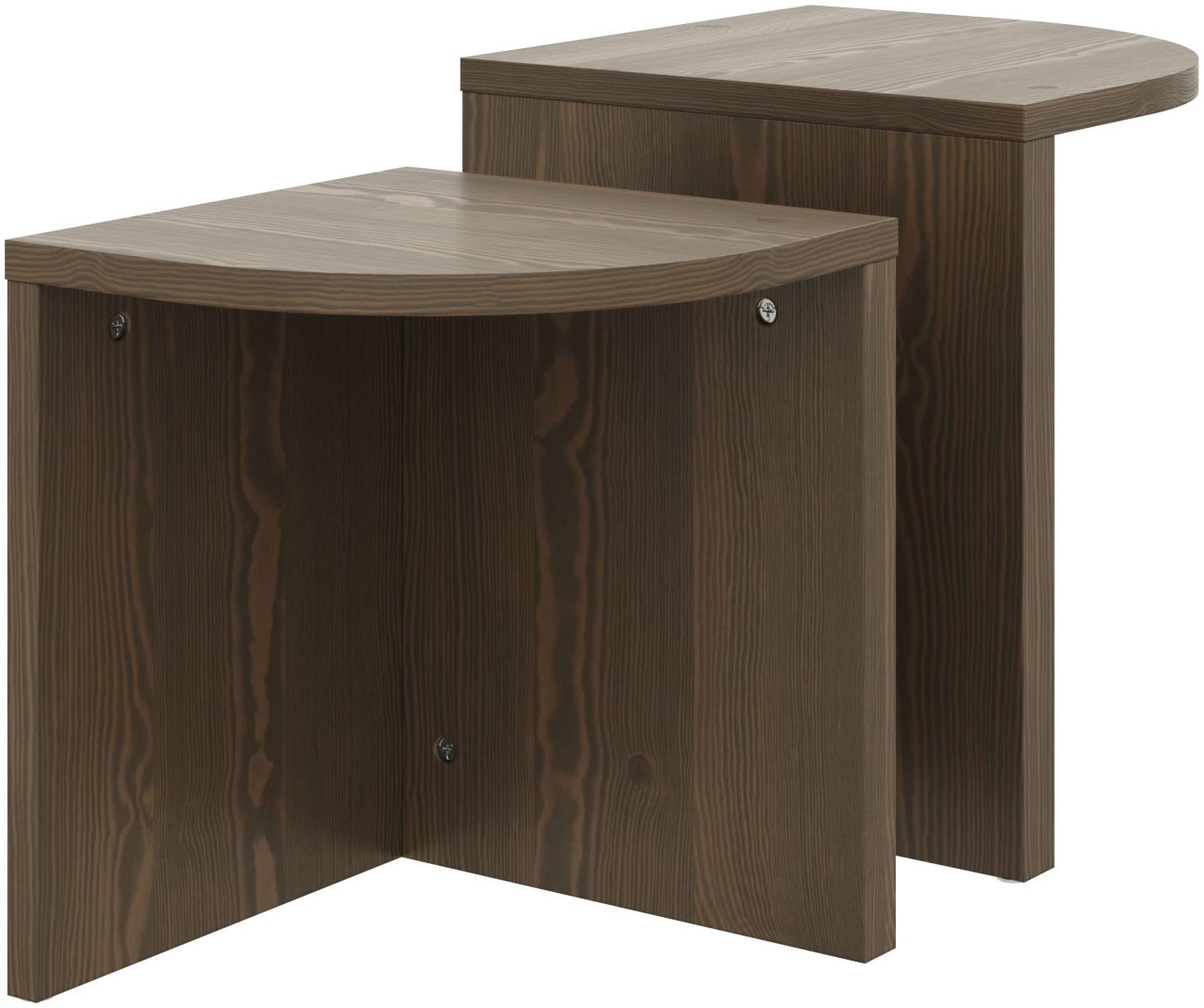 Karup Design Satztisch "COMBINE Tables Set, Couchtisch, Beistelltisch, Satztisch, 2’er Set" Set, 2 Stk. tlg. Beistelltischset aus FSC-zertifiziertem Kiefernholz