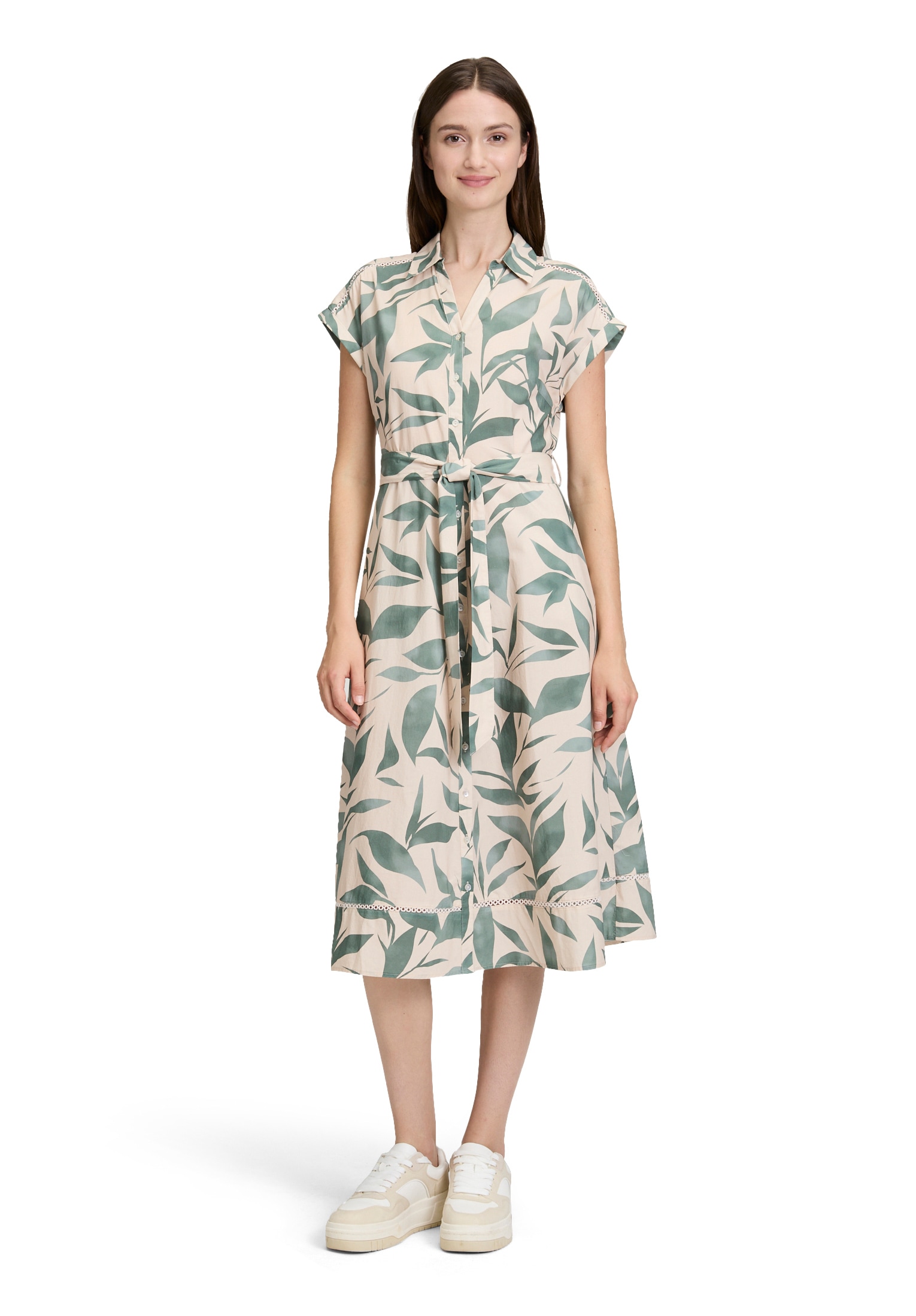 Betty&Co Hemdblusenkleid "Damen mit Print" Nahttasche günstig online kaufen