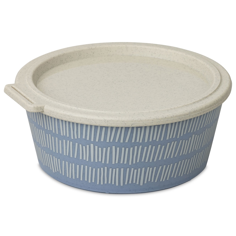 KOZIOL Aufbewahrungsschüssel "BLOMSTER BOX 1,3l LINE Schale 1,3l mit Deckel"