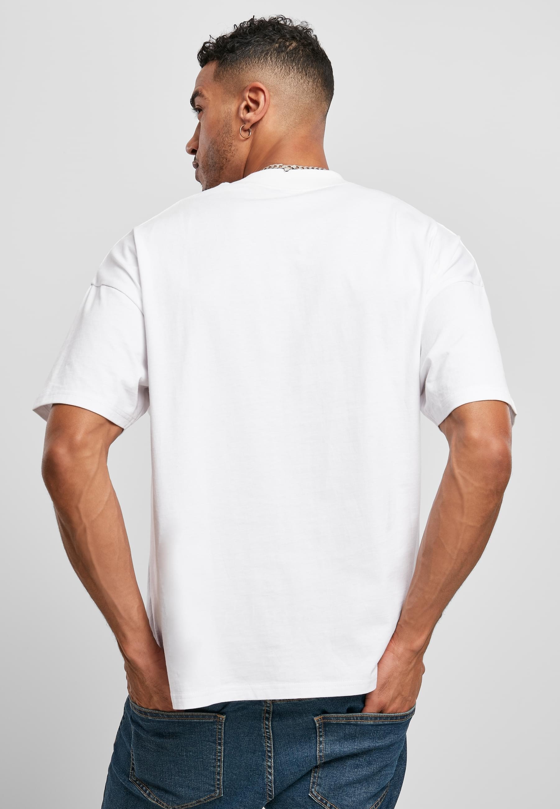 URBAN CLASSICS T-Shirt »Urban Classics Herren Oversized Mock Neck Tee« 1 Stk.