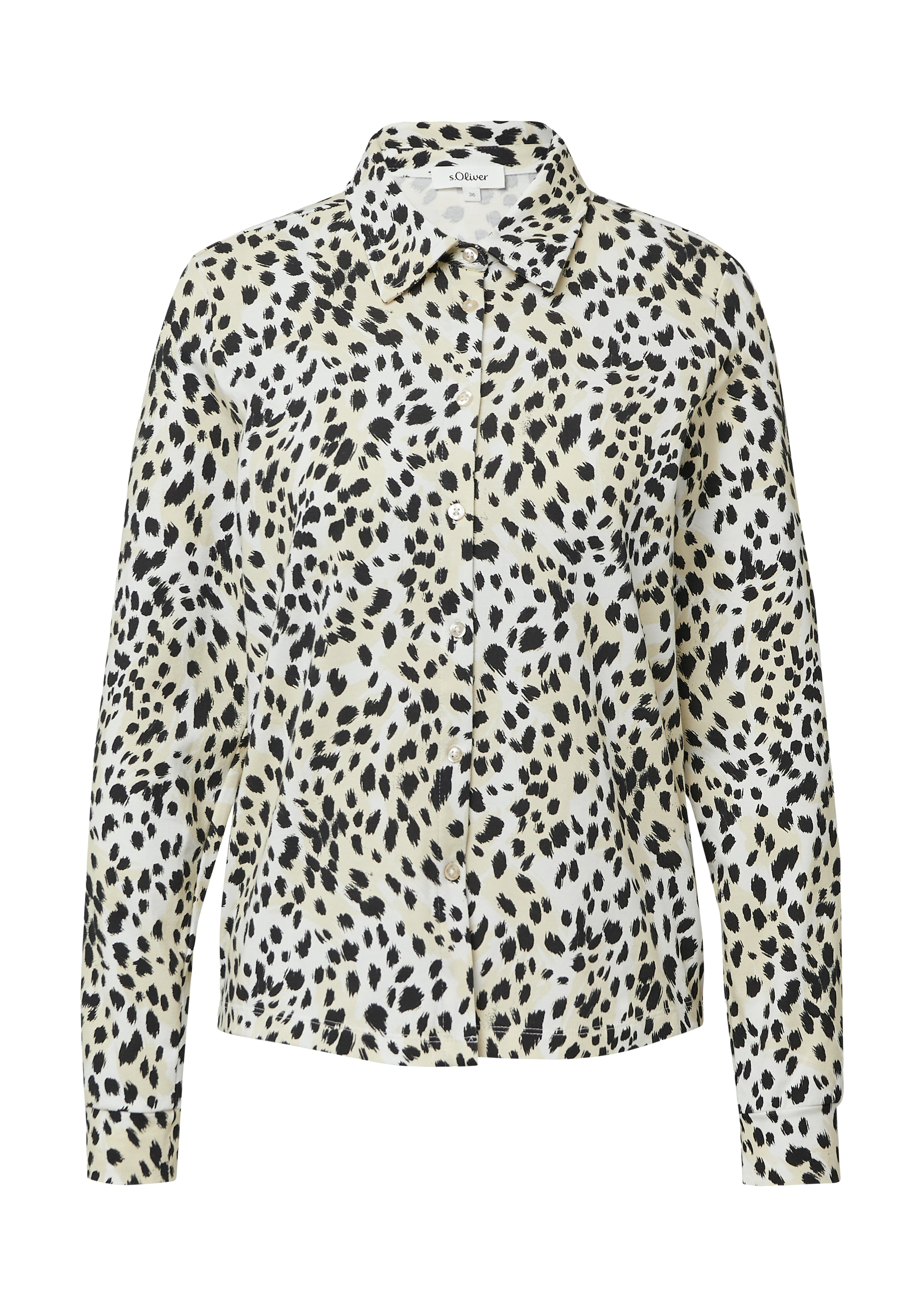 s.Oliver Hemdbluse, mit Manschetten