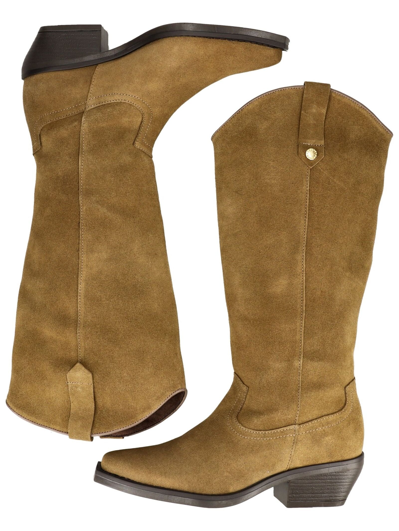 STEVE MADDEN Bikerboots »STEVE MADDEN Stiefel Veloursleder«