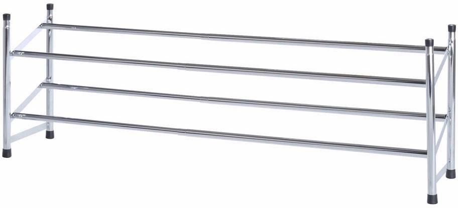 WENKO Schuhregal ausziehbare Schuhablage für 10 Paar Schuhe, stapelbar günstig online kaufen