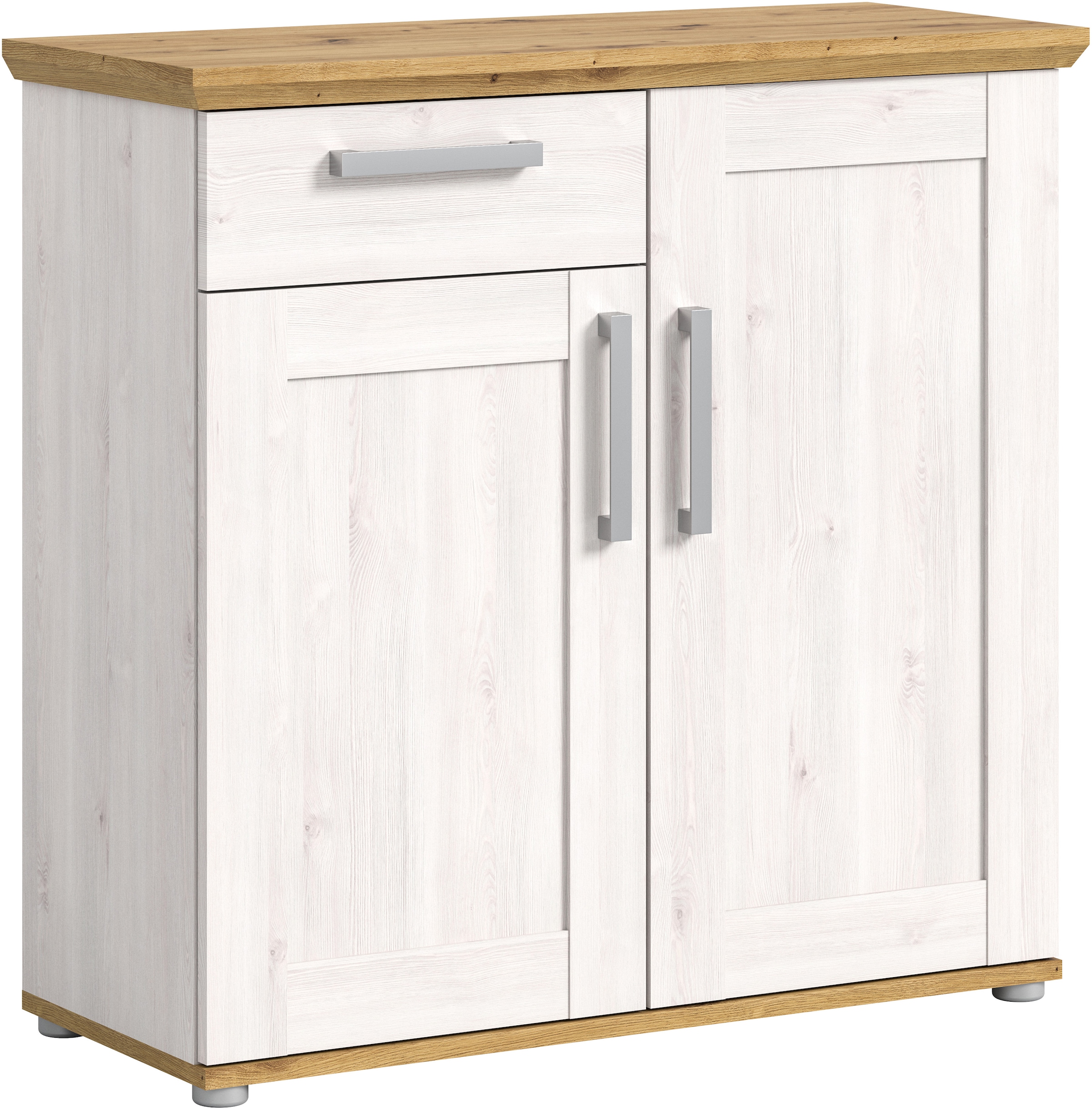 Home affaire Kommode »Cosenza, Breite 95cm, 2 Türen, 1 Schubkasten«, Kommode, Sideboard, Schrank