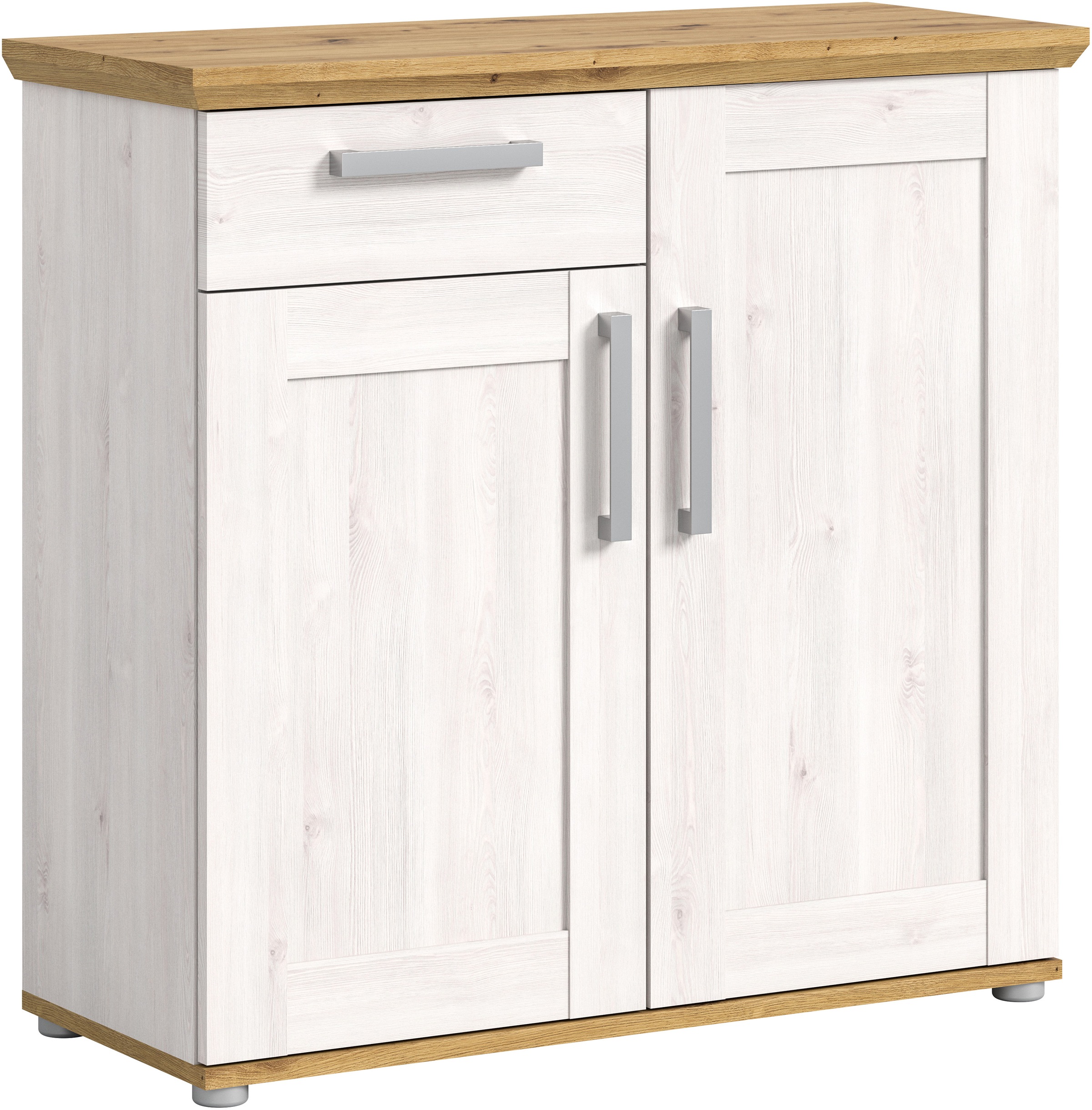 Home affaire Kommode "COSENZA, TOPSELLER, Breite 95 cm, 2 Türen, 1 Schubkas günstig online kaufen