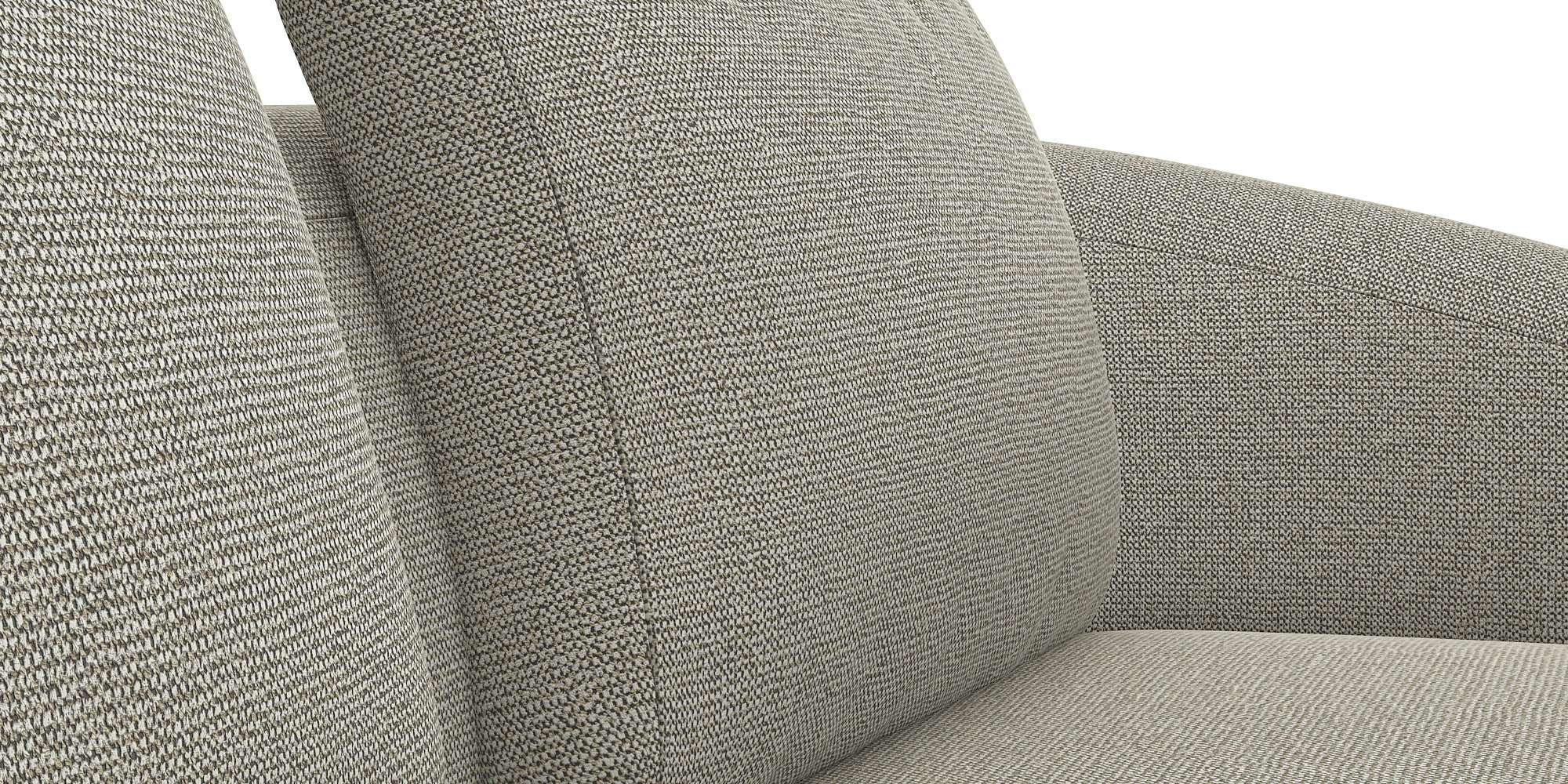 FLEXLUX Wohnlandschaft »Torino, rund, L-Form, Sofa-Ecke mit Recamiere, Longchair-Sofa«, Modernes, organisches Sofa-Design, Kaltschaum, Wellenunterfederung